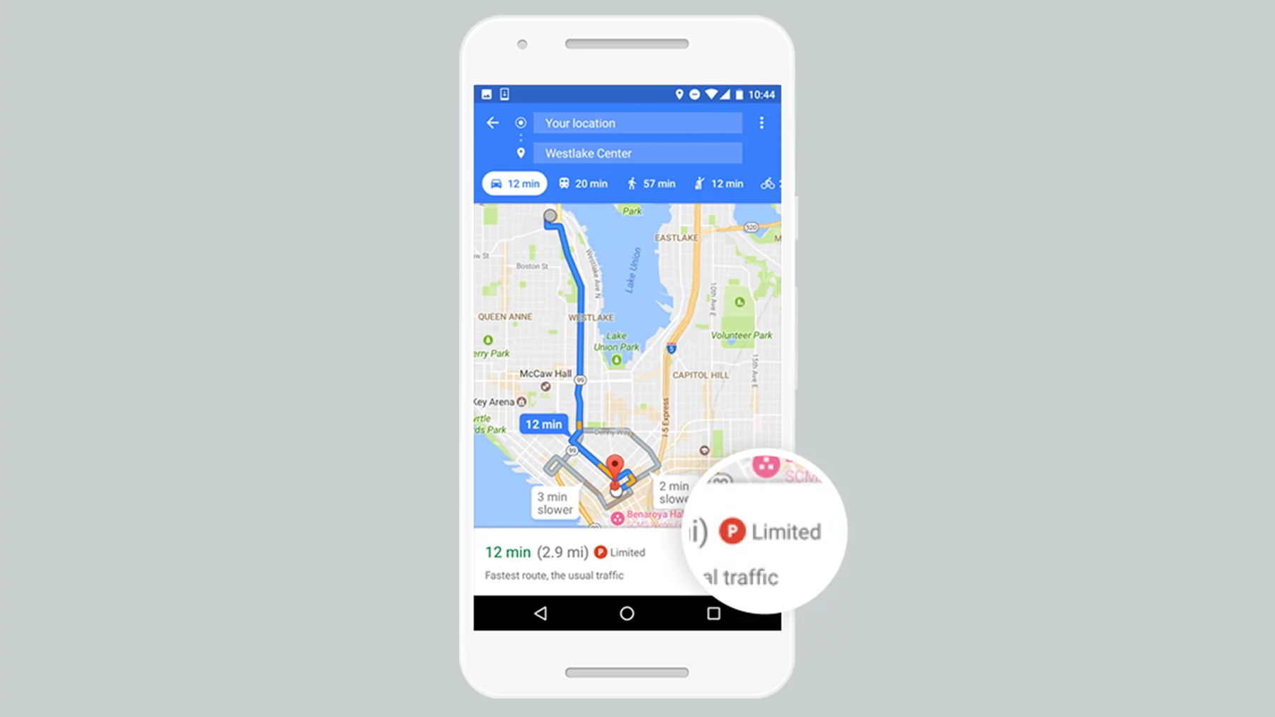 Google Maps is rolling out a parking difficulty icon