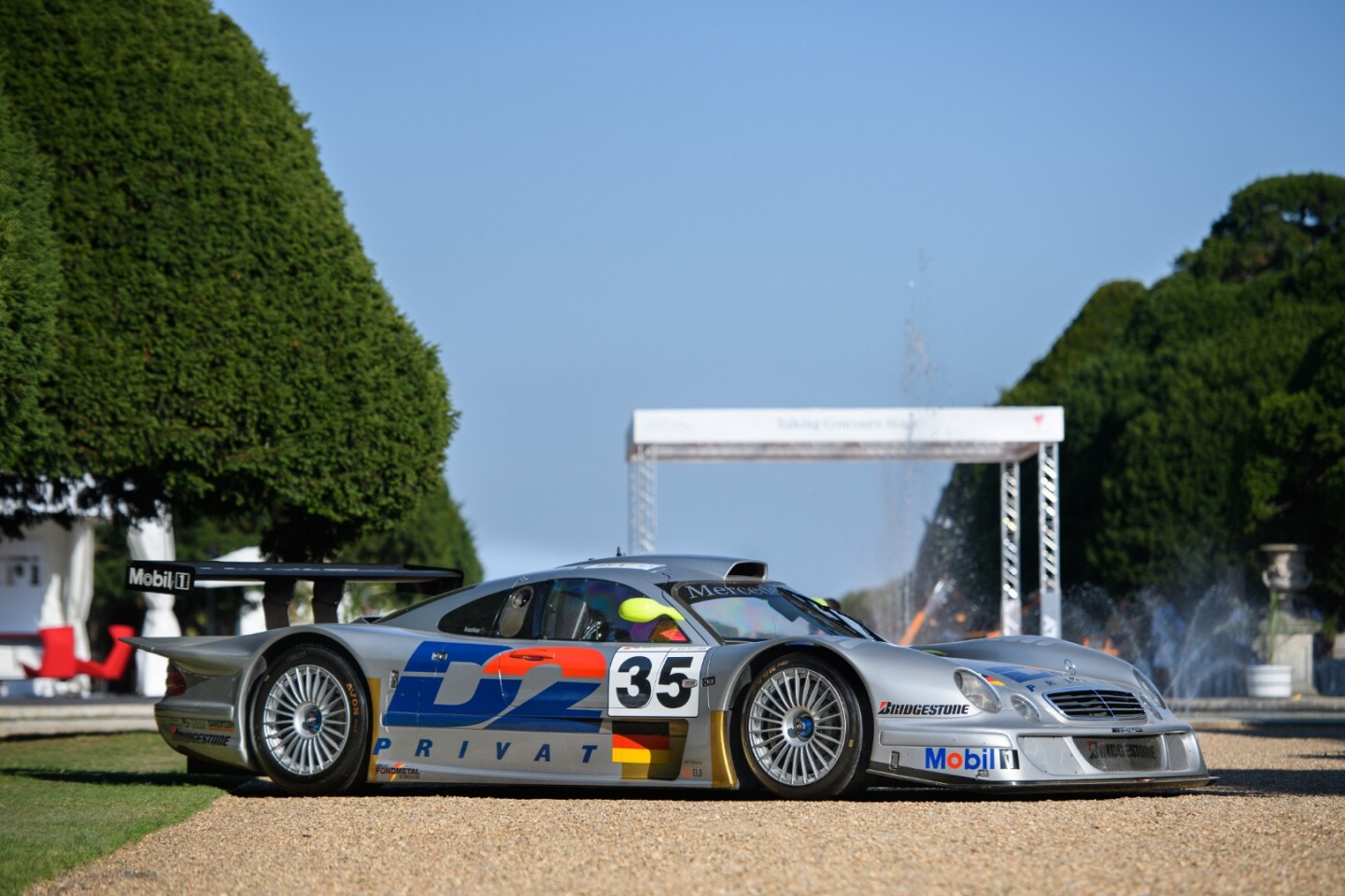 Only four Mercedes-Benz CLK GTR Le Mans models such as this were ever built, and between them they won the 1997 FIA GT drivers and manufacturers championships then completely whitewashed the 1998 season, winning every race, and achieving four 1-2 finishes. The only race to evade this car was the Le Mans 24 Hour race where it qualified 1-3 but both cars retired with engine issues.