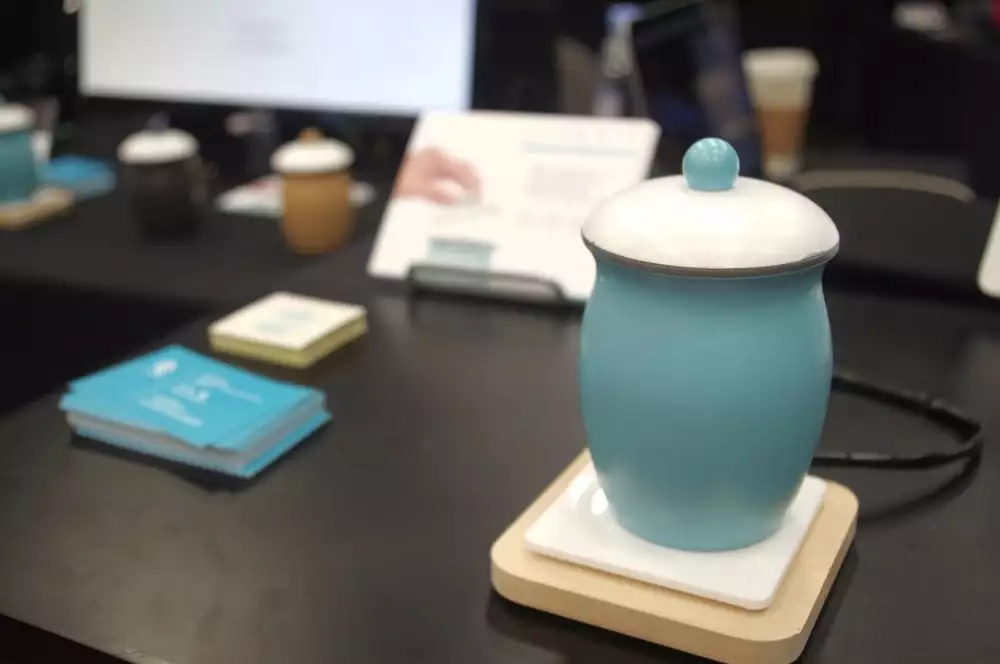 The Otopot: A jar in which to store your voice until someone pours it away