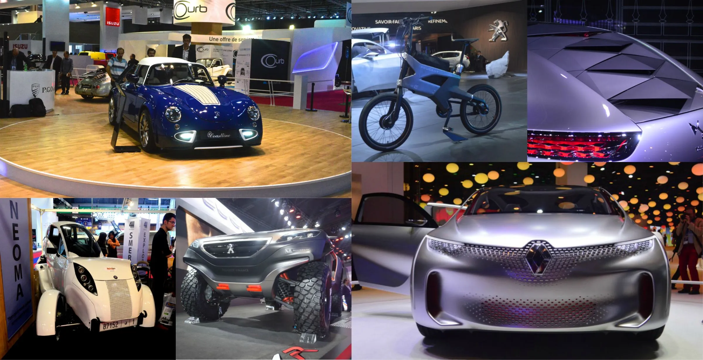 French automakers in Paris (Photo: C.C. Weiss/Gizmag)