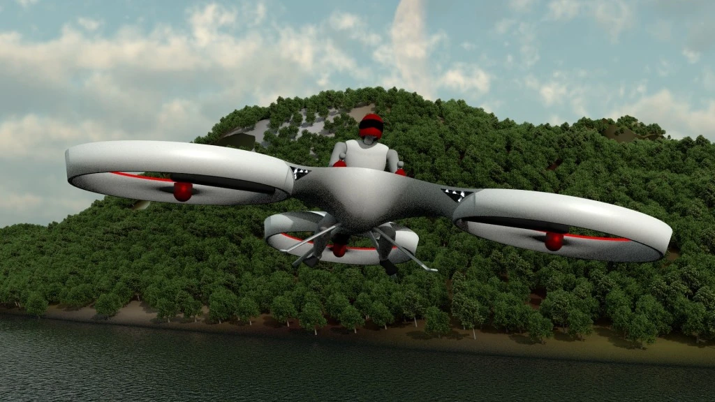 Computer rendering of a possible commercial version of the Flike