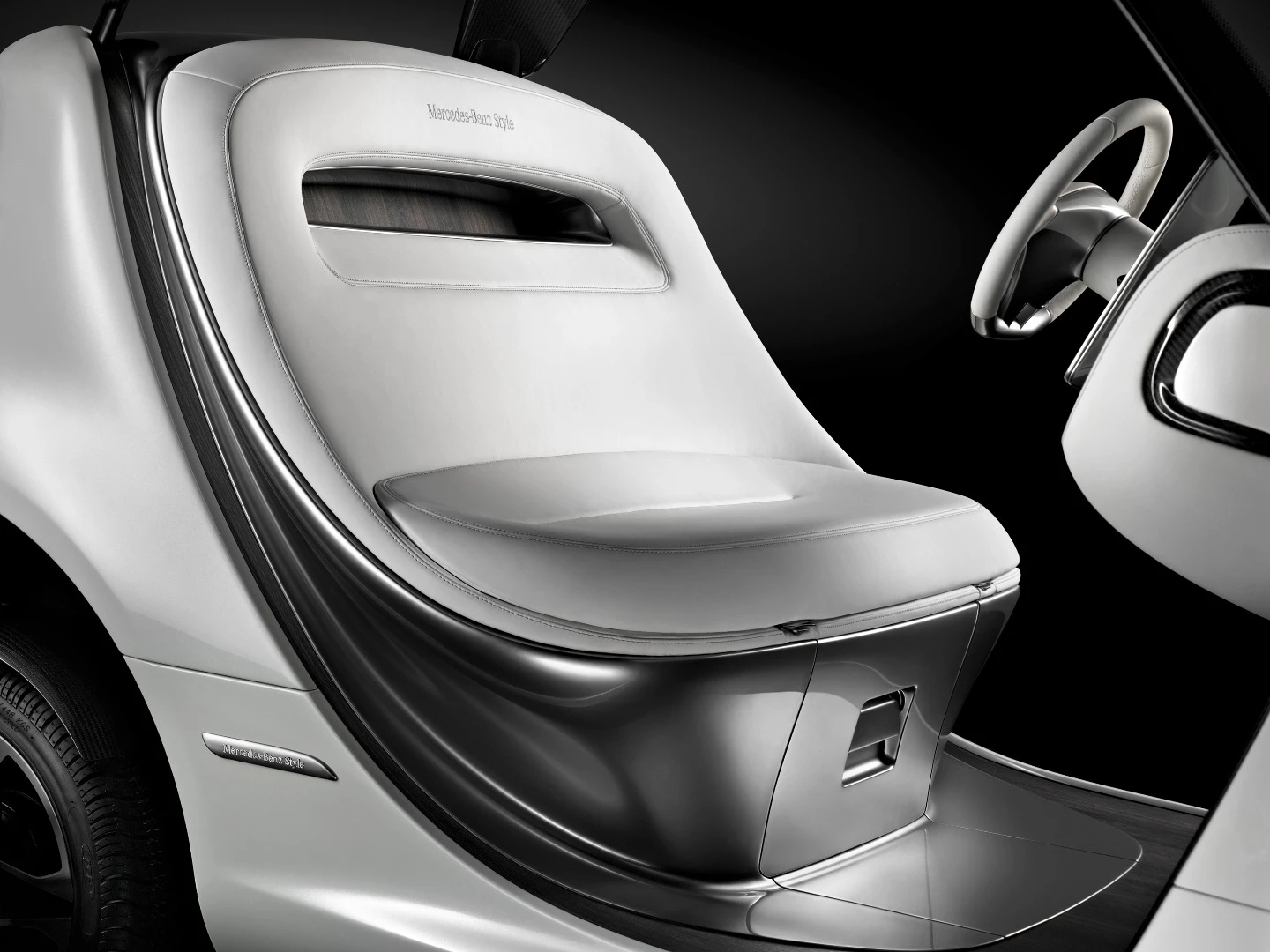 Inside the Mercedes-Benz Style Edition Garia Golf Car