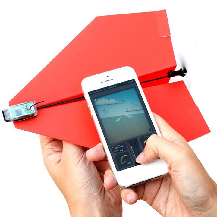 The PowerUp 3.0 kit makes for paper airplanes that can be controlled with a smartphone