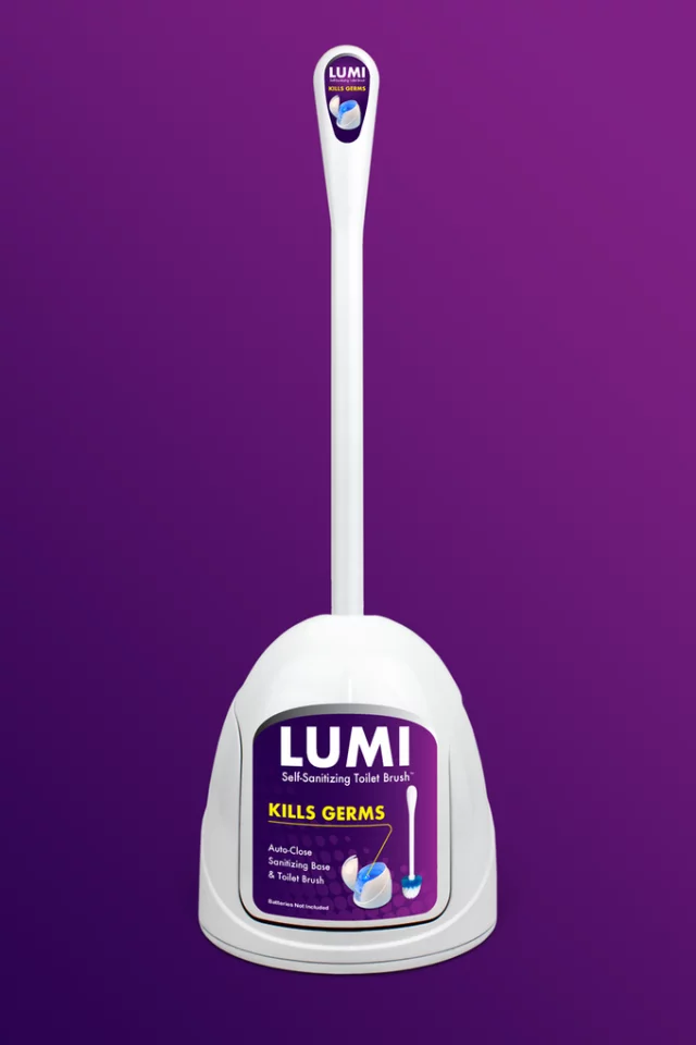 Lumi: the self sanitizing toilet brush