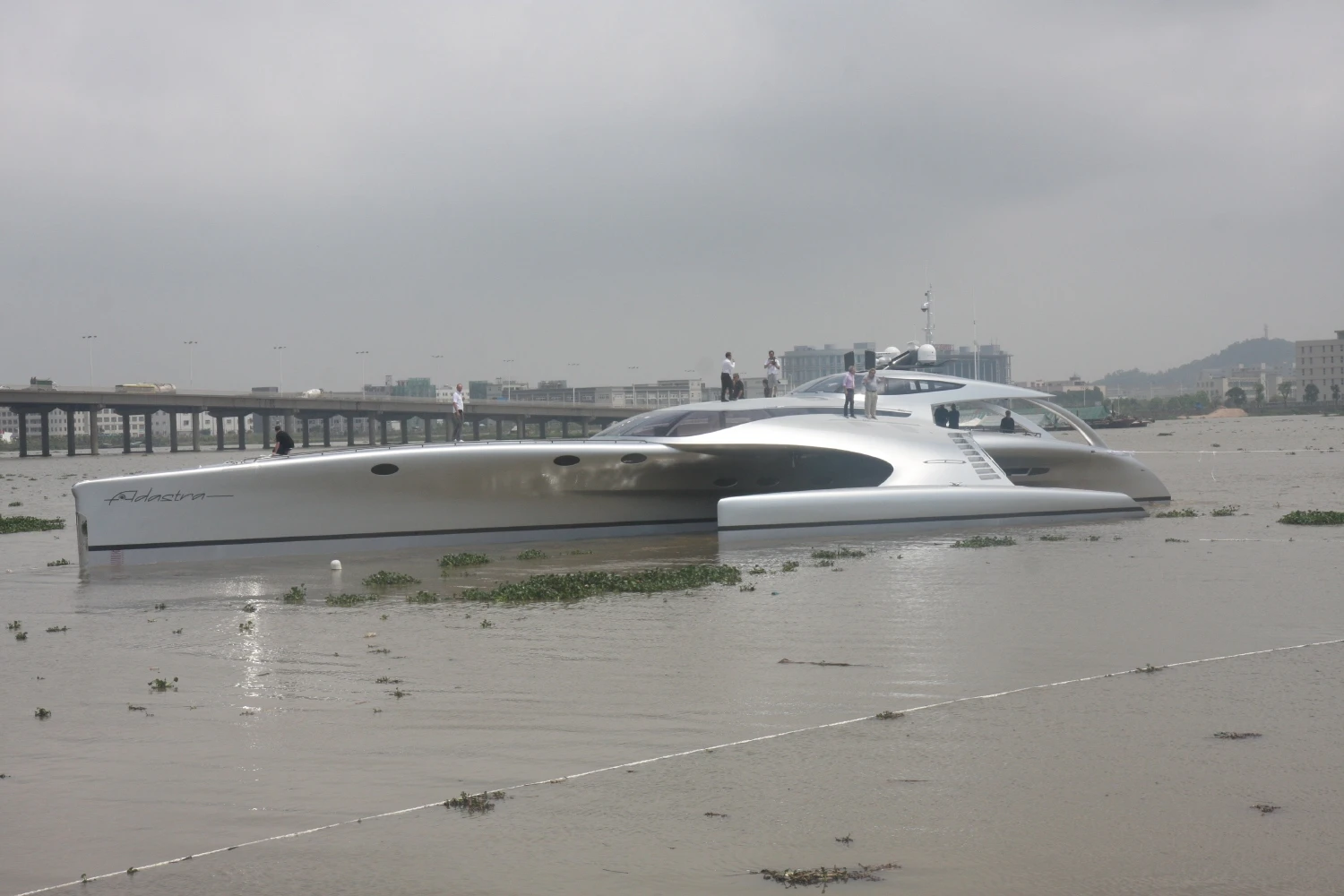 Hong Kong-based shipping industry billionaire Anto Marden first commissioned construction of the Adastra five years ago