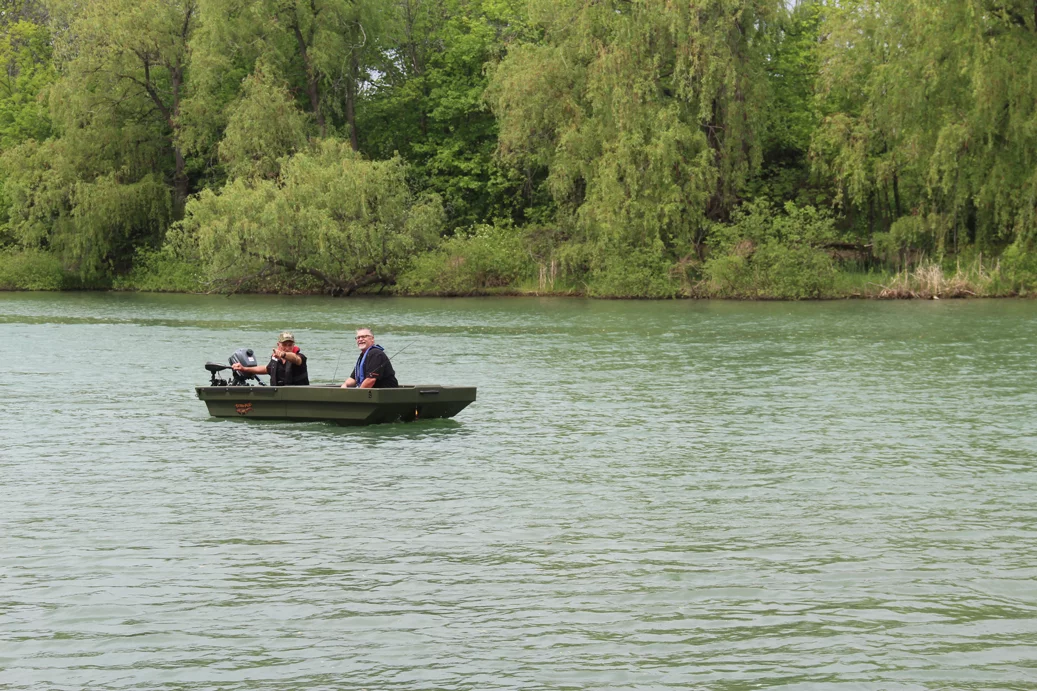 Out on the water in the Tetra-POD
