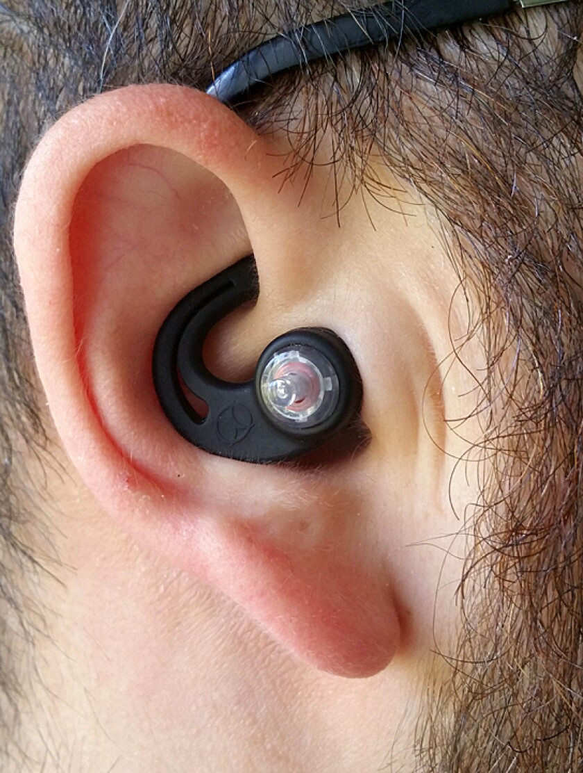 The ProSounds X-Pro ear plugs work well with helmets, ear muffs, or other forms of protection