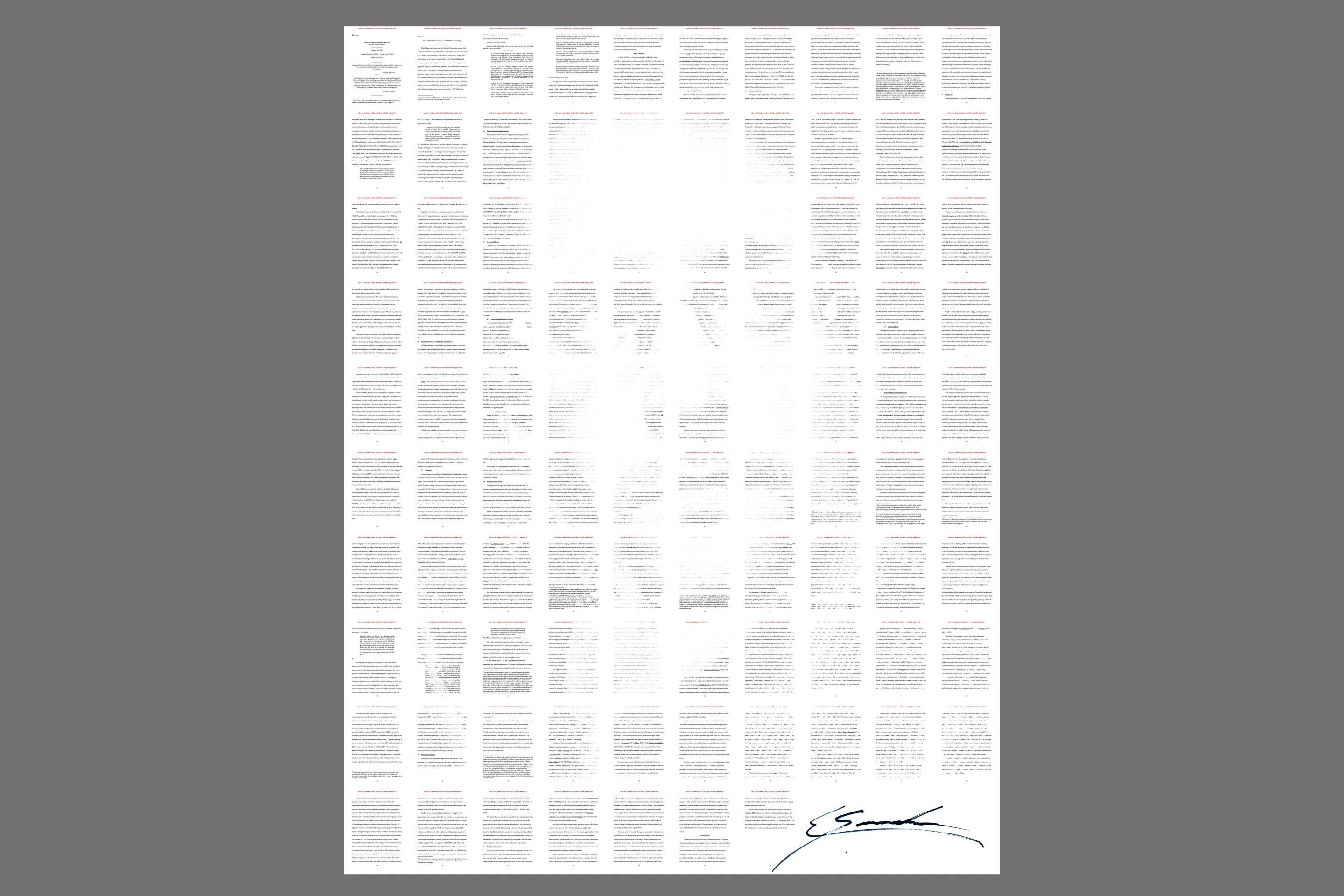 NSA Whistleblower Edward Snowden sold his first NFT this year, creating a mosaic from the paperwork of the 2015 Second Circuit Court of Appeals decision which ruled illegal the NSA mass surveillance Snowden first exposed. Entitled “Stay Free” the NFT sold for 2,224 ETH ($5,500,000) on foundation.app and Snowden donated the entire amount to the Freedom of the Press Foundation.