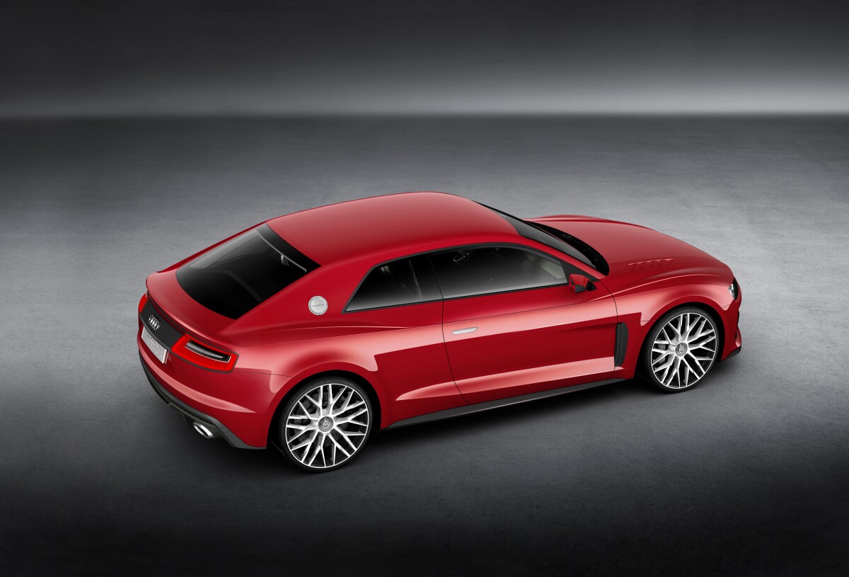 The Sport Quattro Laserlight concept echoes the original Quattro of the 1980s