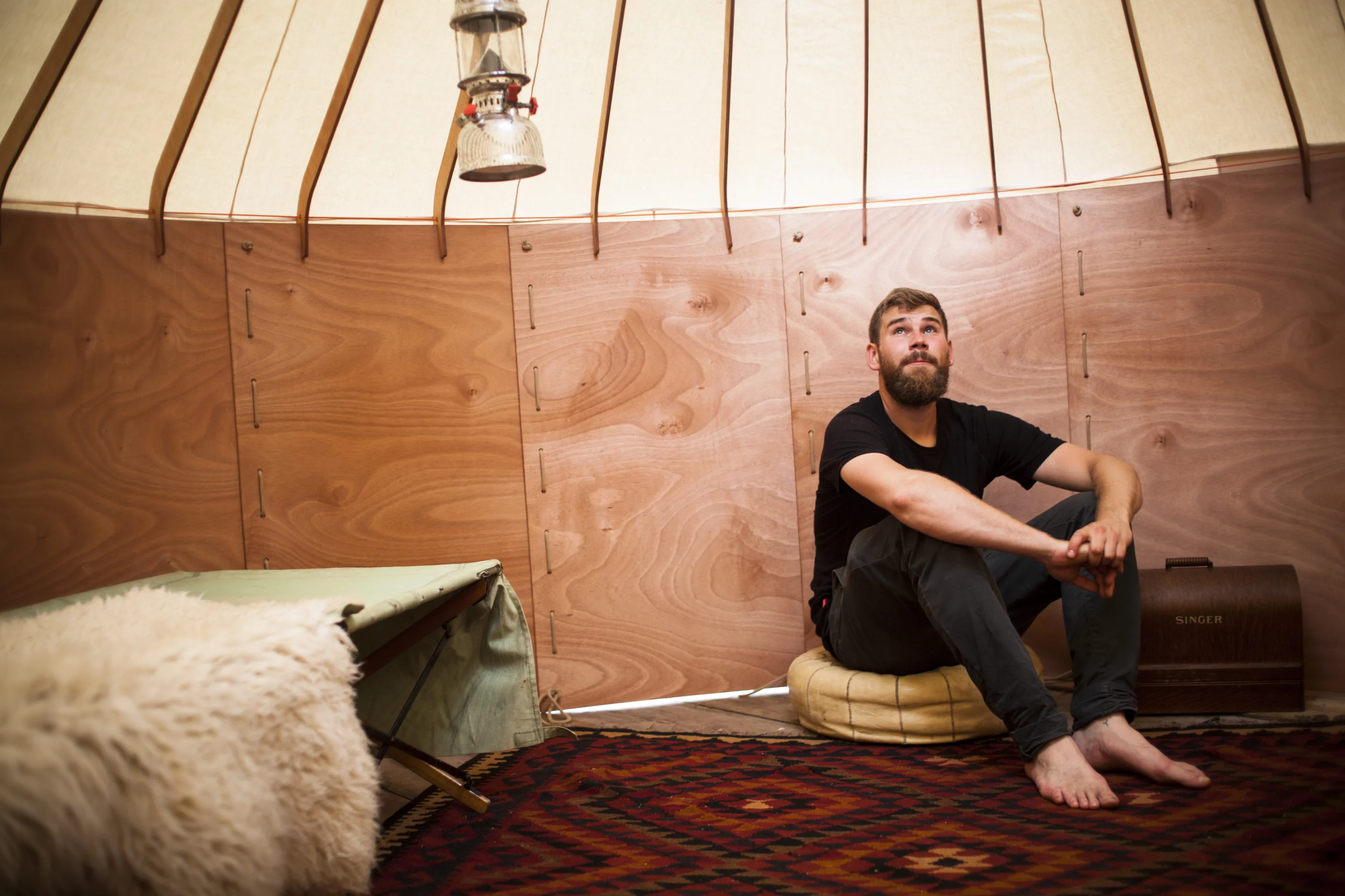 It measures 4 m (13 ft) in diameter and rises to a maximum height of 2.6 m (8.5 ft)