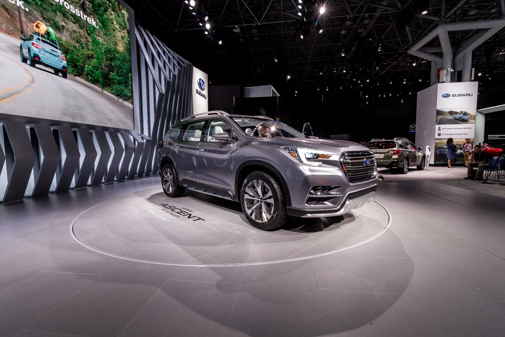 The Ascent is unmistakably a Subaru