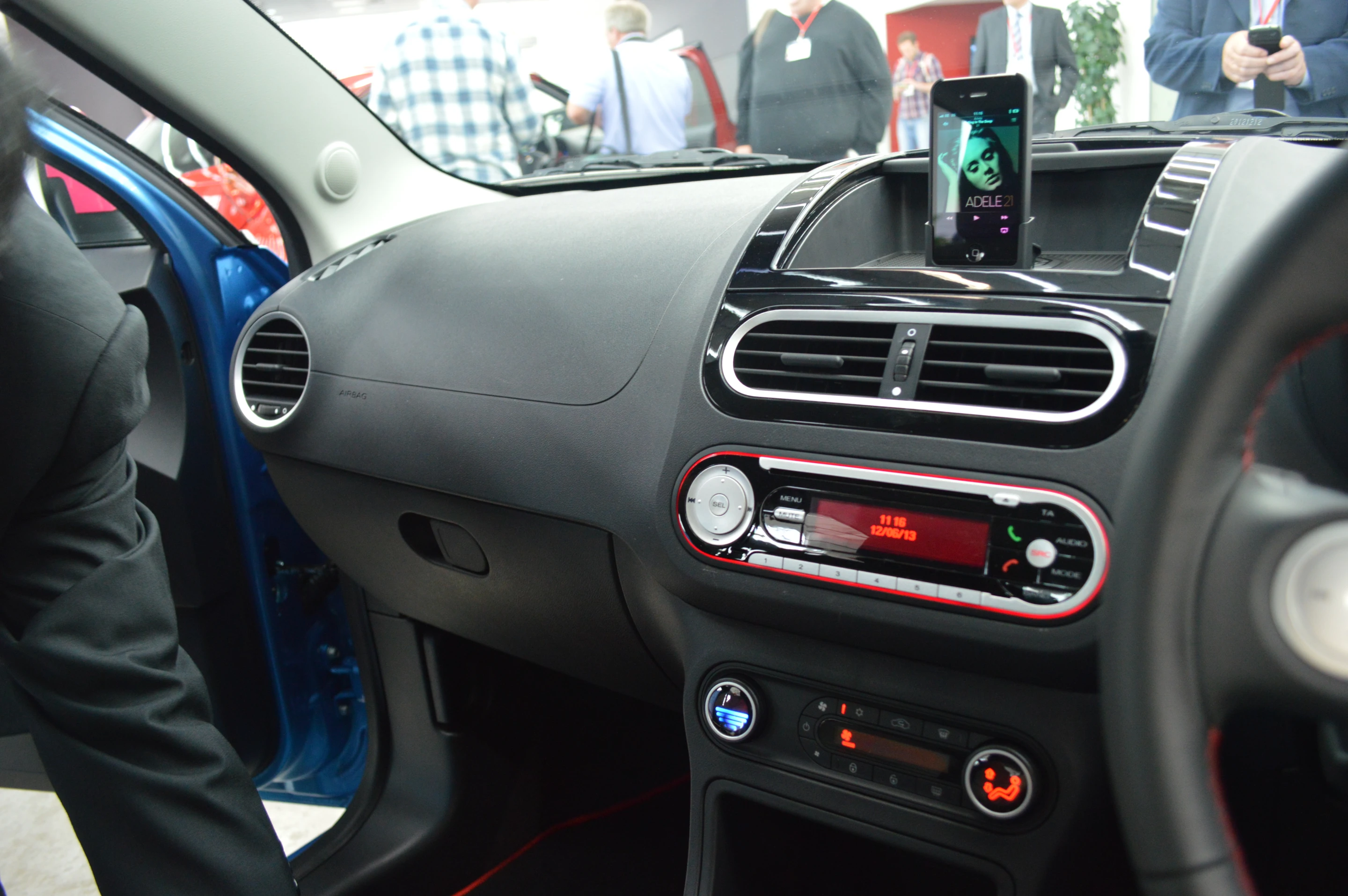 The MG3's dash (Photo: Gizmag)