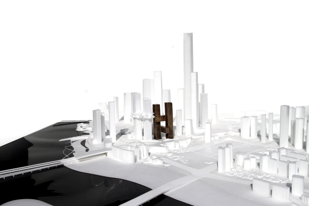 The design gives the whole structure a unique look that will stand out among the Seoul skyline