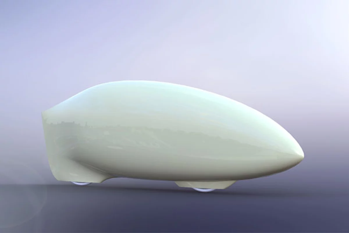 An early render of Eta's shape (Image: AeroVelo)