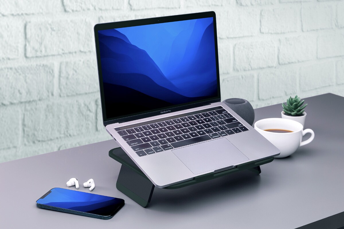 As seen at CES, this ergonomic laptop stand is now available for 43