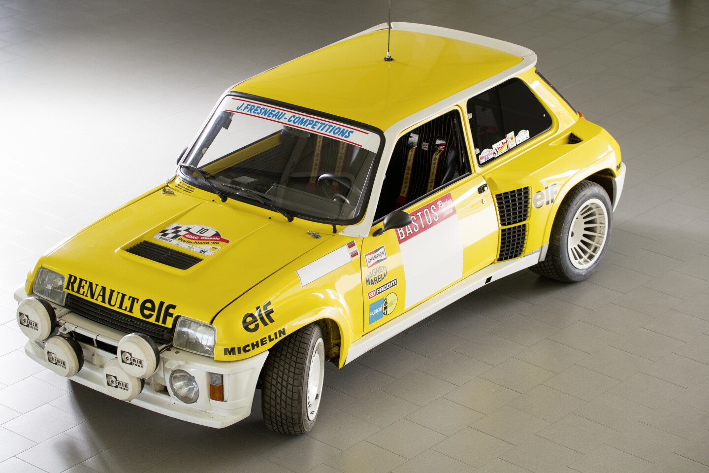 Artcurial Monaco July 2, 2017 Auction: A genuine client-competition "Cevennes" Renault 5 Turbo with a known and successful racing history and only two owners from new. It could easily have fetched more. The history of the car is detailed in the Auction Description