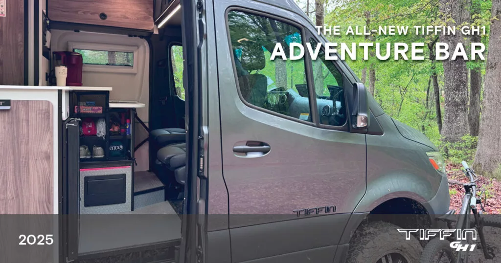 The Adventure Bar gives GH1 buyers another option just behind the driver's cab