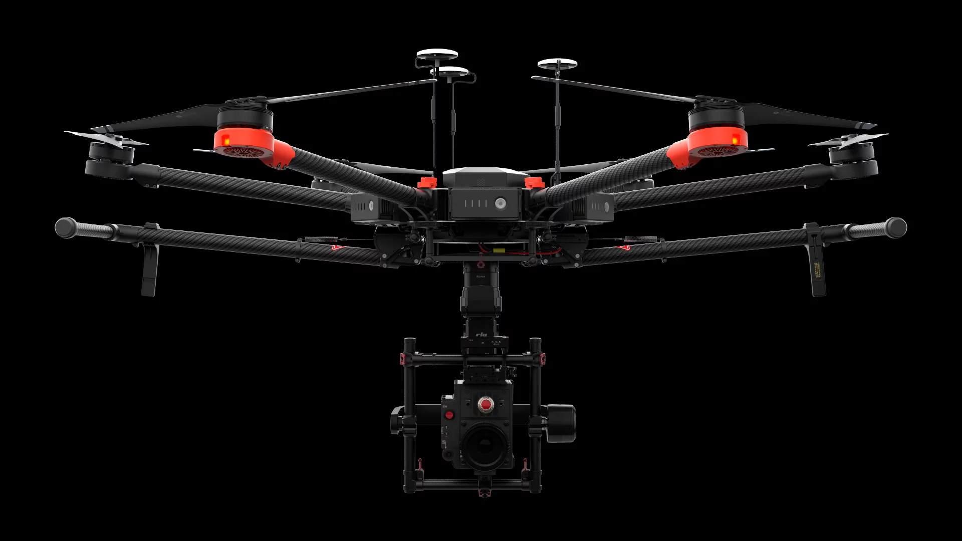 DJI's Matrice 600 is a six rotor multicopter powered by six batteries