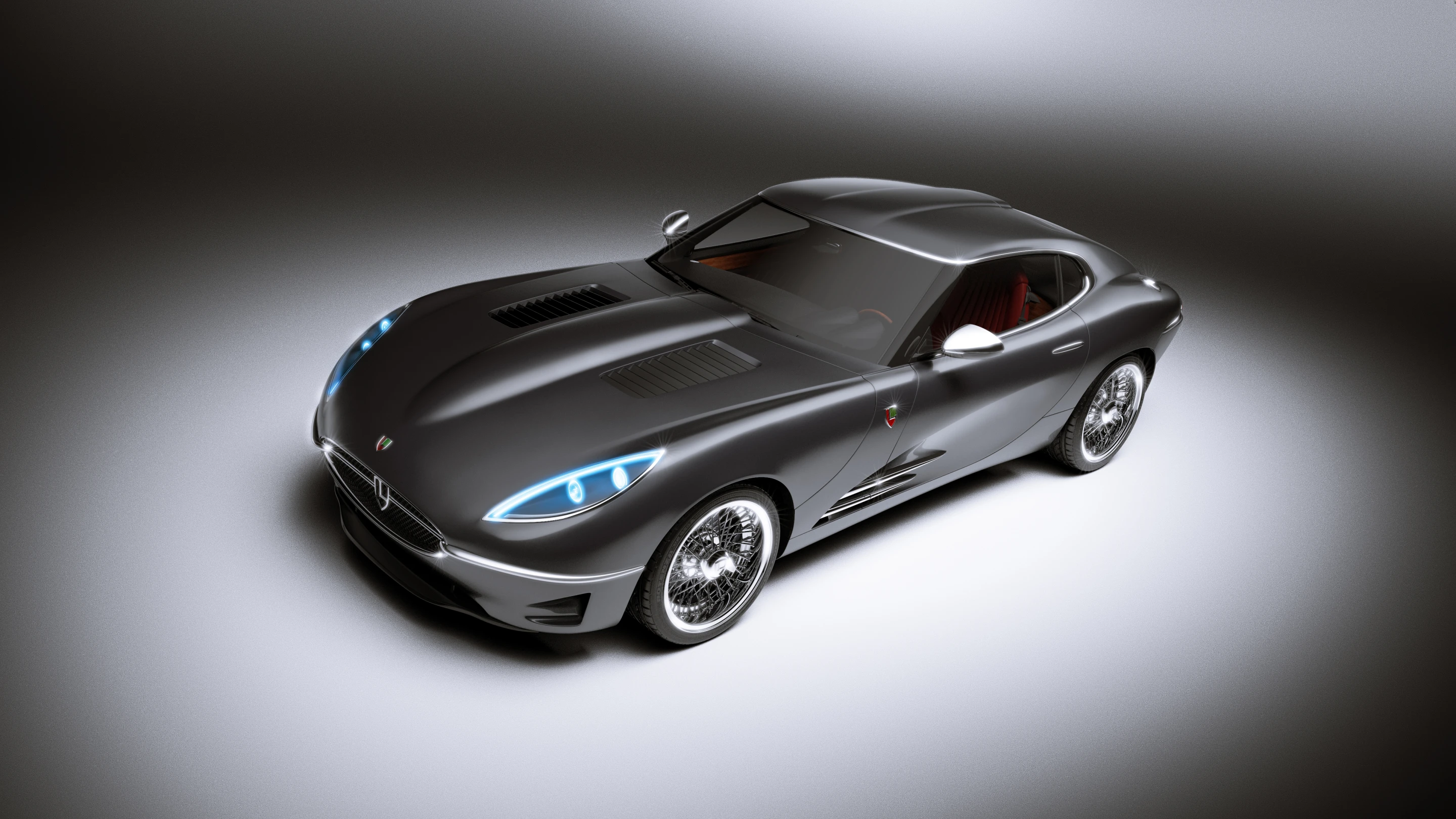 The Lyonheart K Coupé is based on the Jaguar E Type