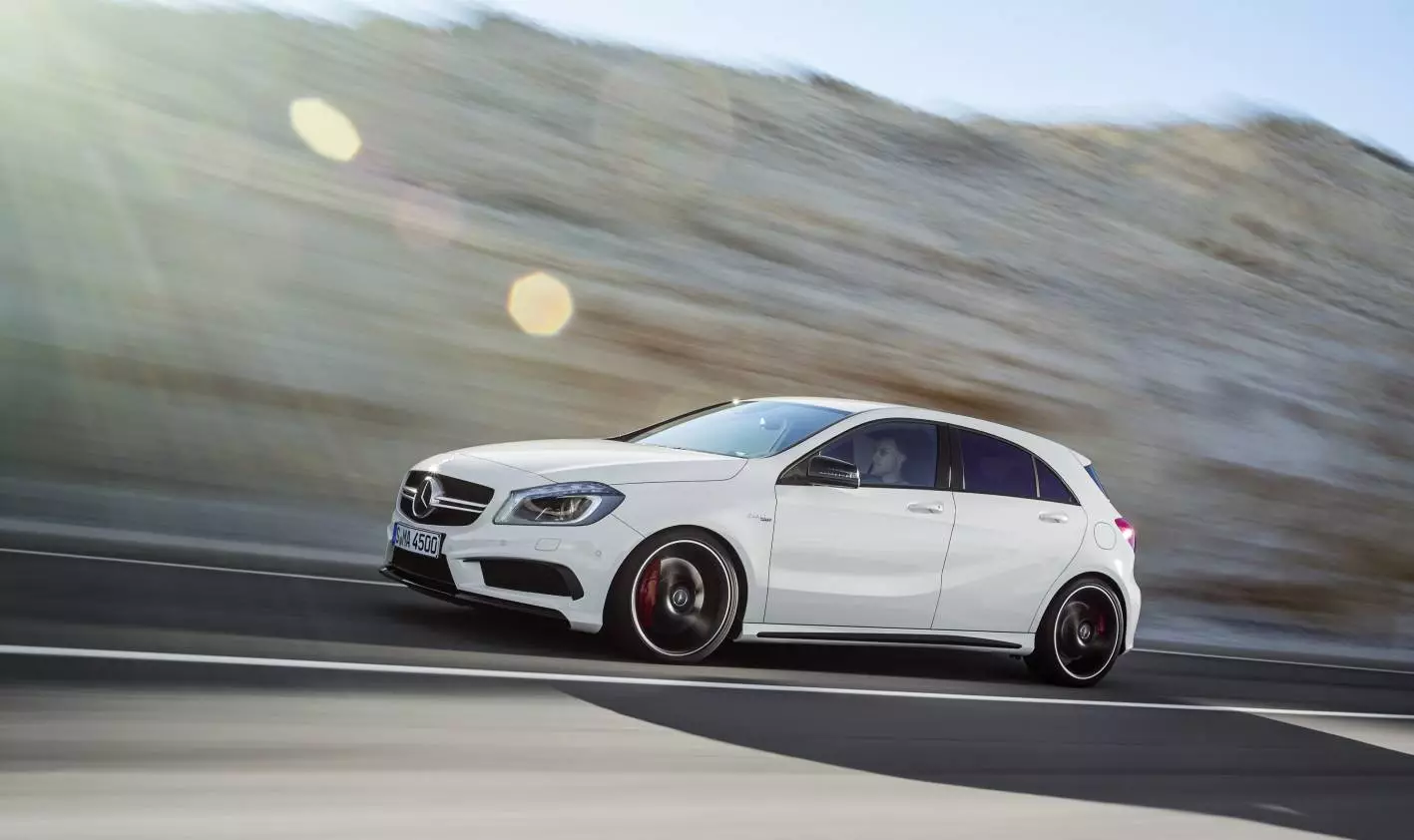 The A 45 AMG is AMG's first vehicle in the compact class