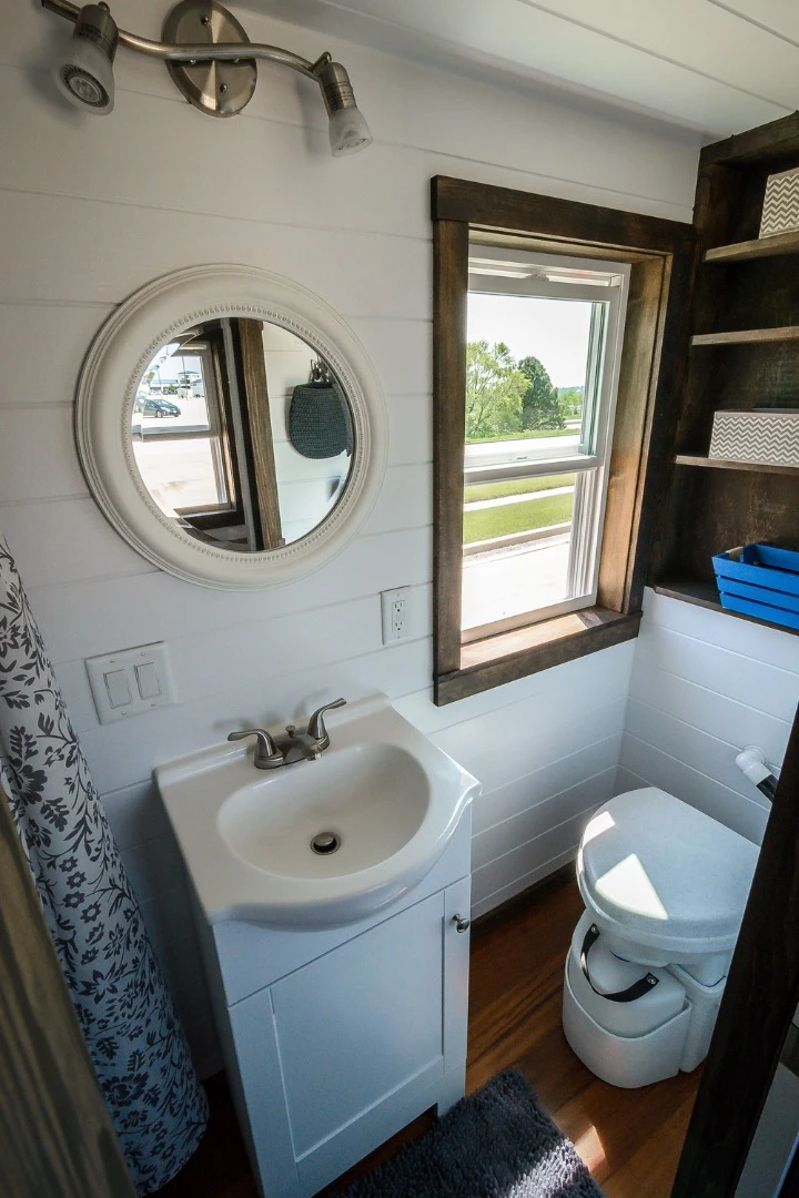 The bathroom