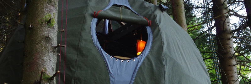 Luminaire will visit your chosen location and scope out a suitable site, in addition to building the Tree Tent, for a fee
