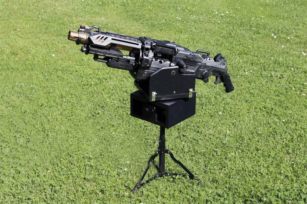 According to the designer, the sentry is extremely accurate and will even anticipate where a target is moving to catch up with them