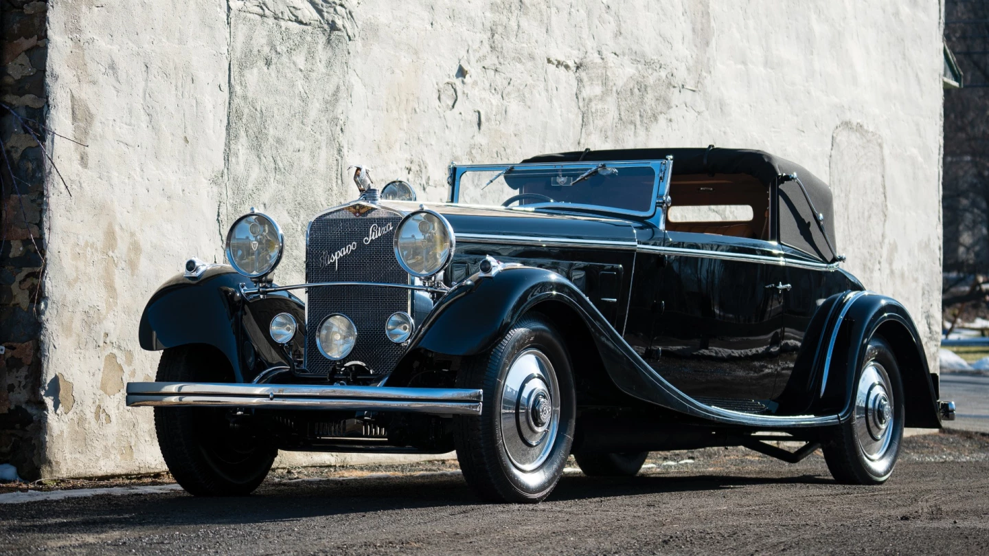 $1,352,500 | 1926 Hispano-Suiza H6B Cabriolet Le Dandy by Chapron | Auction House: RM-Sotheby’s