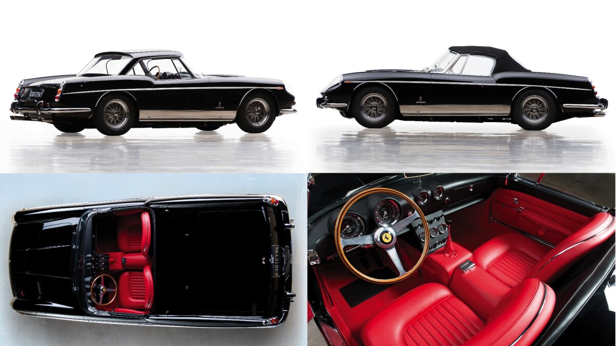 The $7,645,000 paid for the auction's poster car, a 1962 Ferrari 400 Superamerica SWB Cabriolet by Pininfarina, saw it move comfortably inside the top 100 cars ever sold at auction.