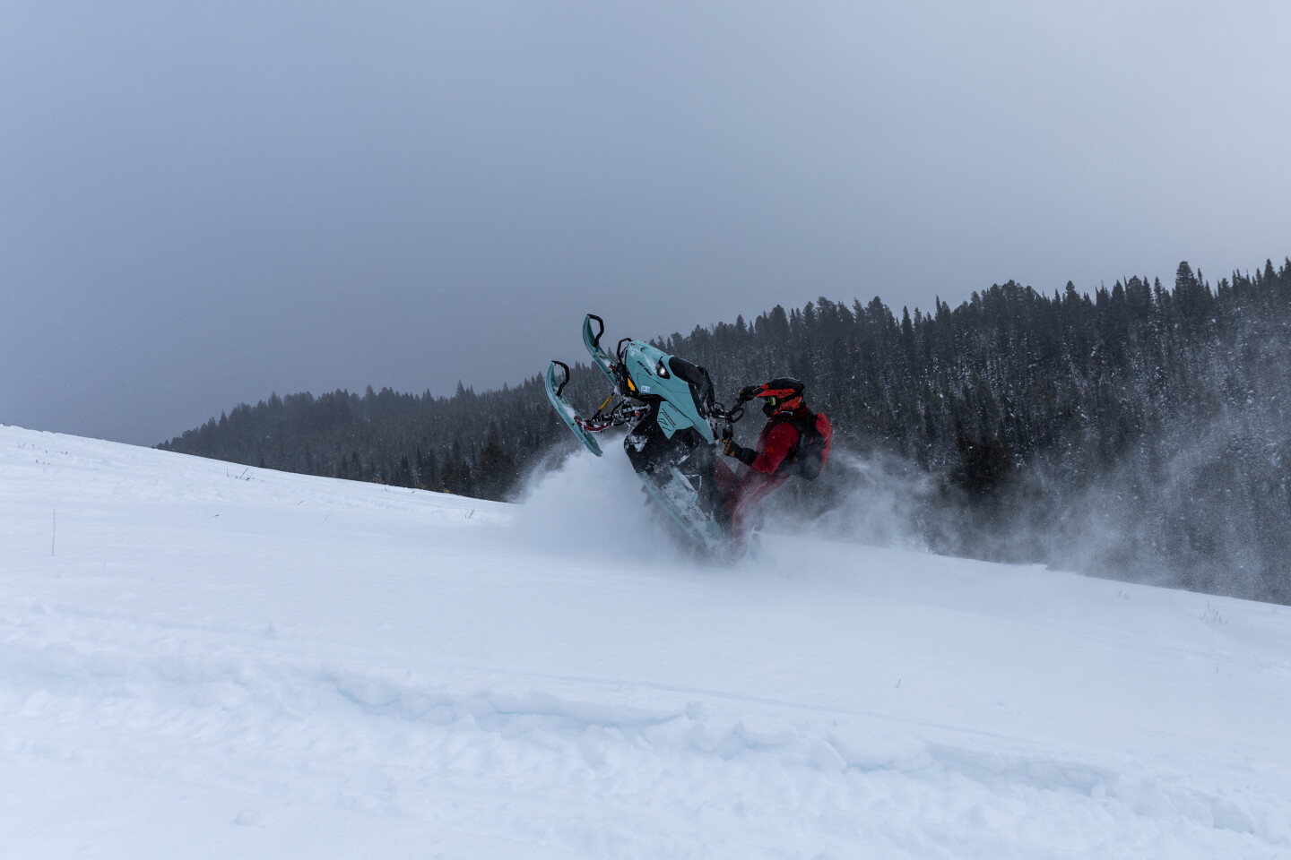 Uphill climbs mean wheelies