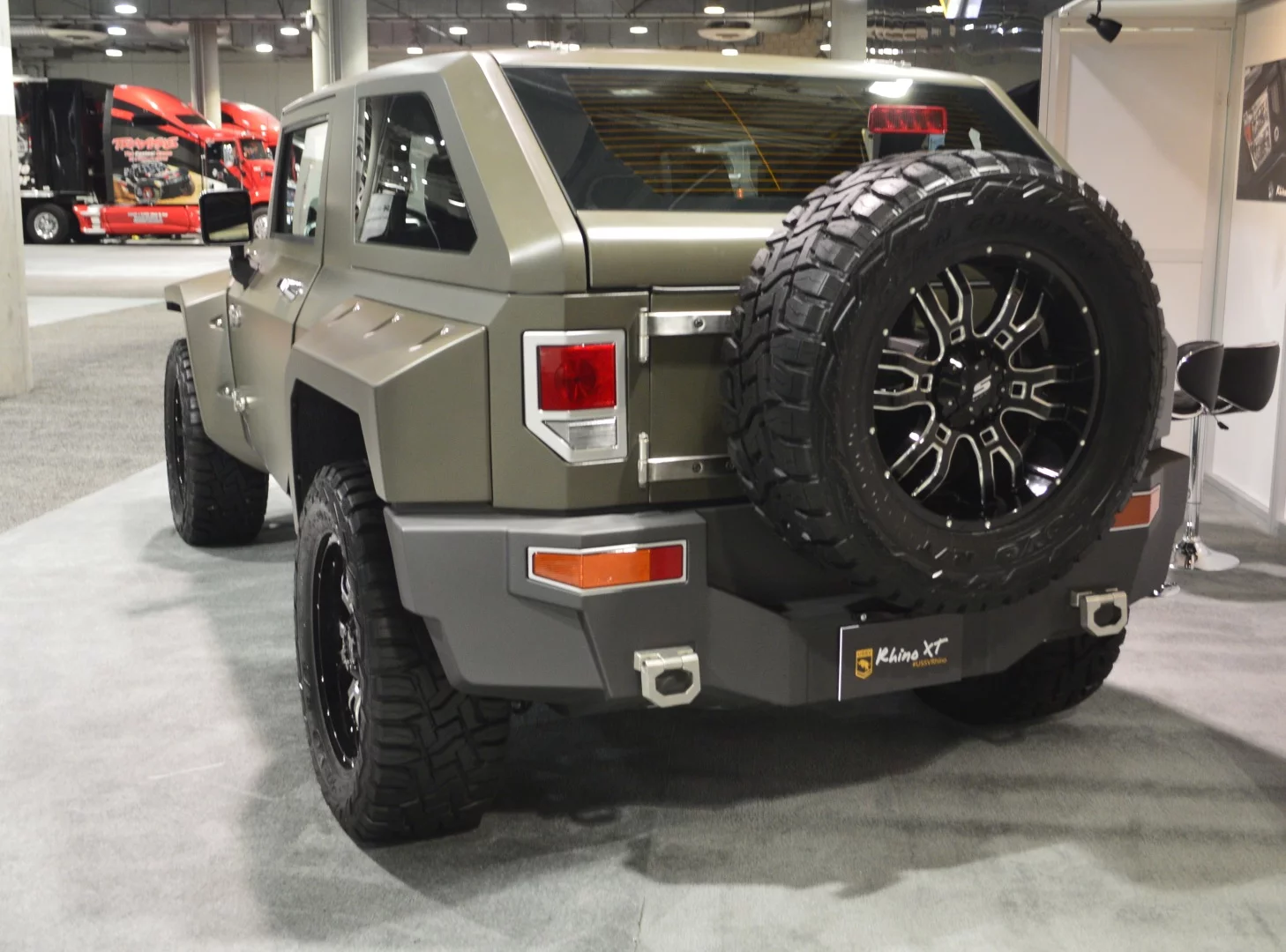 The Rhino XT wears a mean set of fender flares