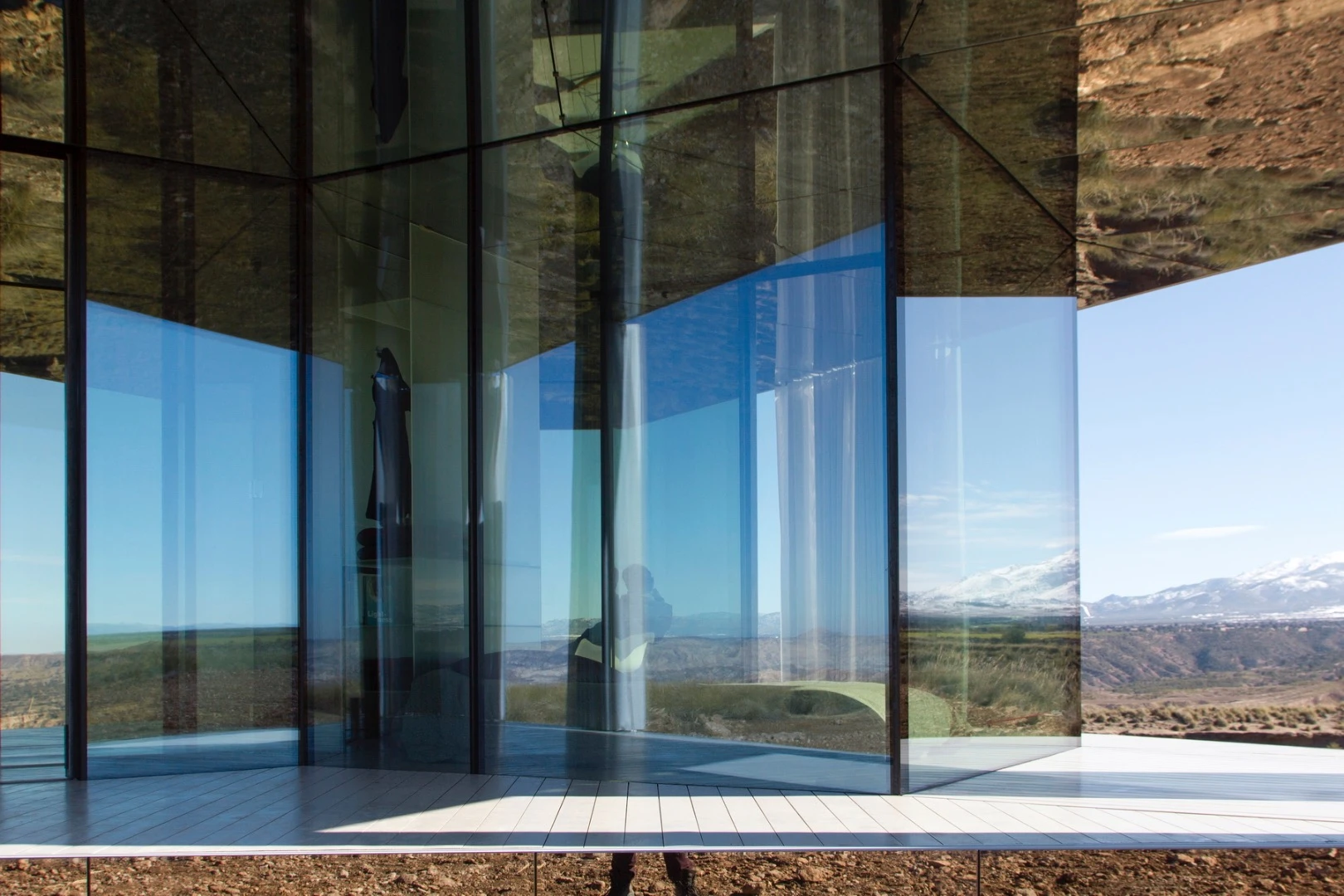 The Glass House is located in Grenada, Spain