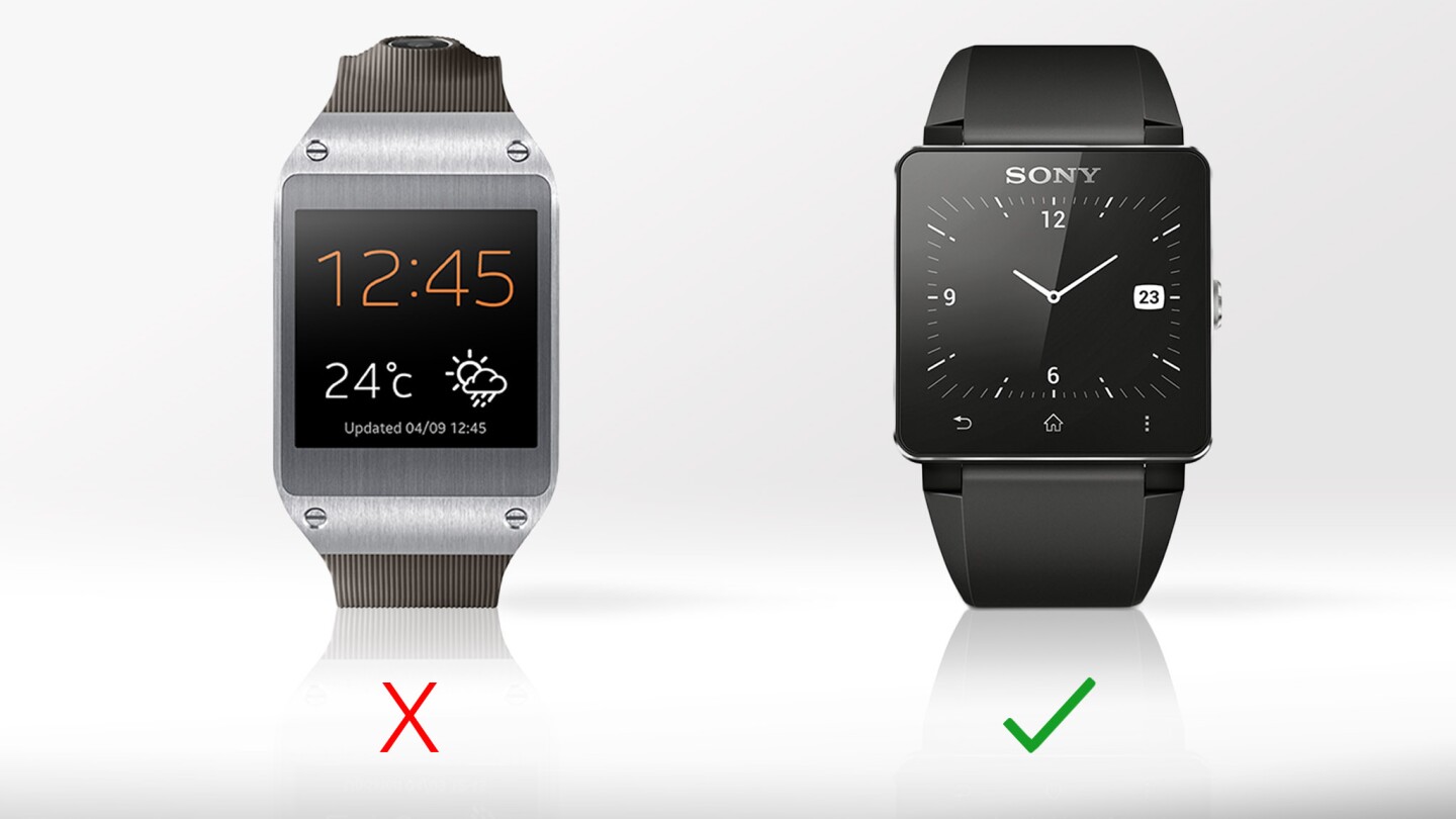 The Sony Smartwatch 2 has NFC, which might make pairing (still via Bluetooth) a little easier