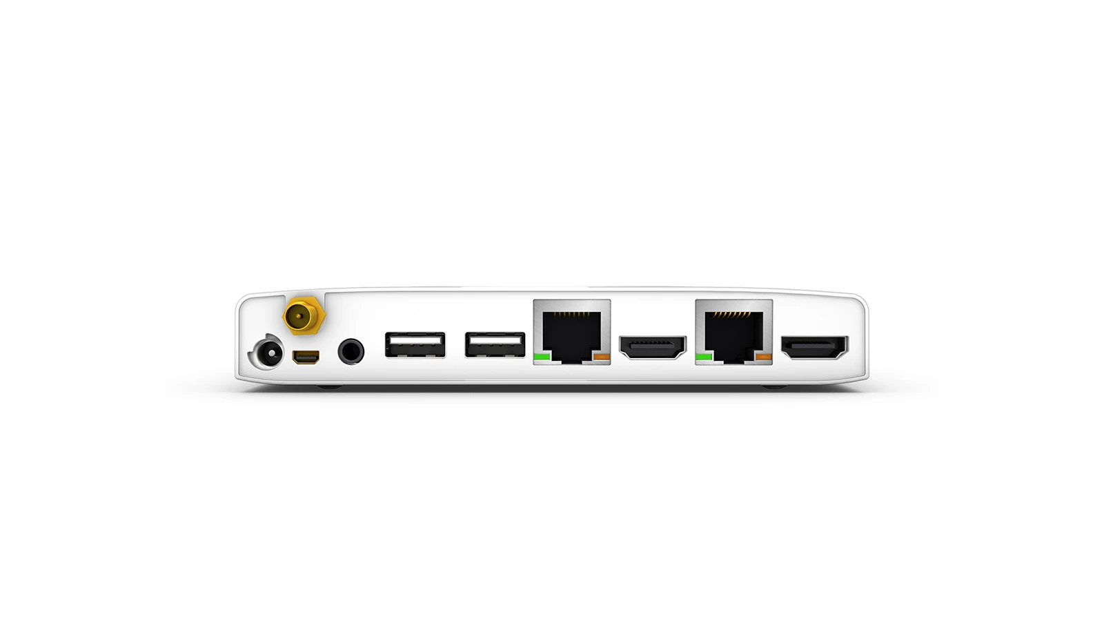To the rear, there are two Gigabit LAN ports, two USB 2.0 ports, S/PDIF 5.1 digital audio and dual-head 1080p display outputs