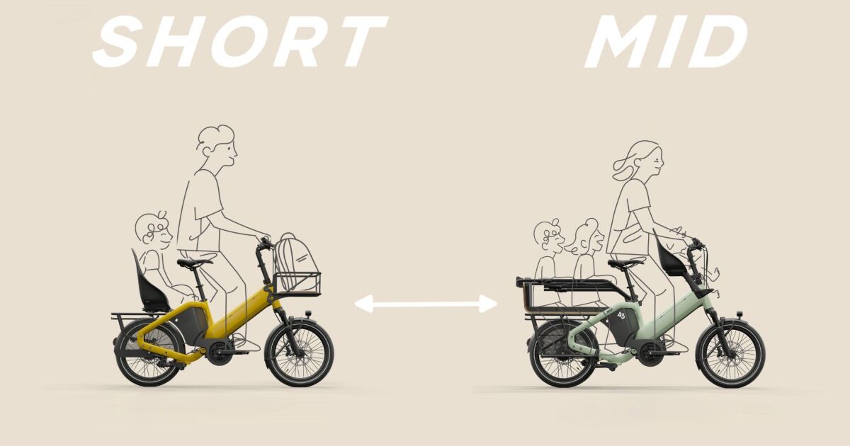 Modular cargo ebikes adapt to family and hauling needs