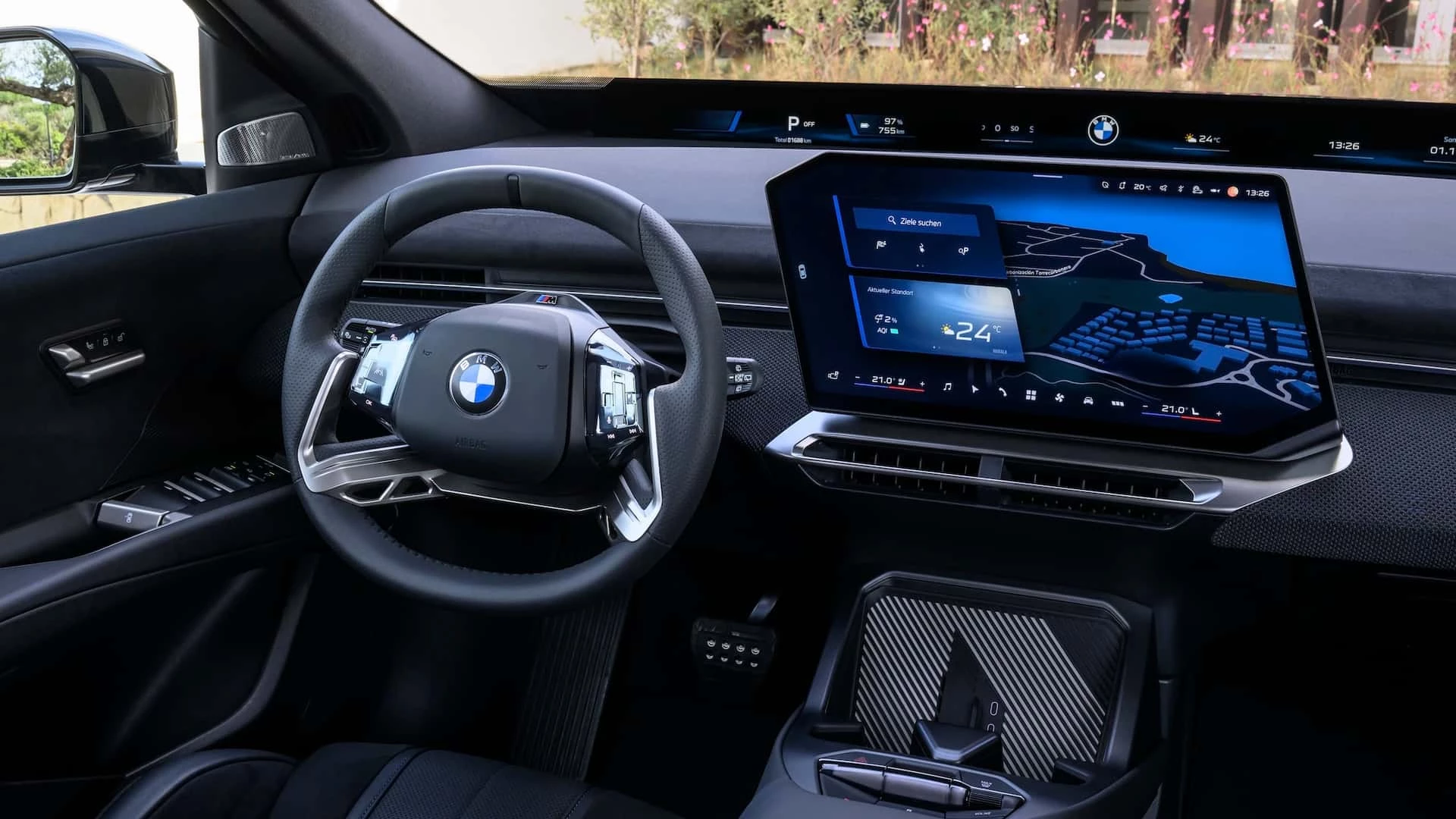 BMW has replaced its familiar interiors with a radically simplified cabin
