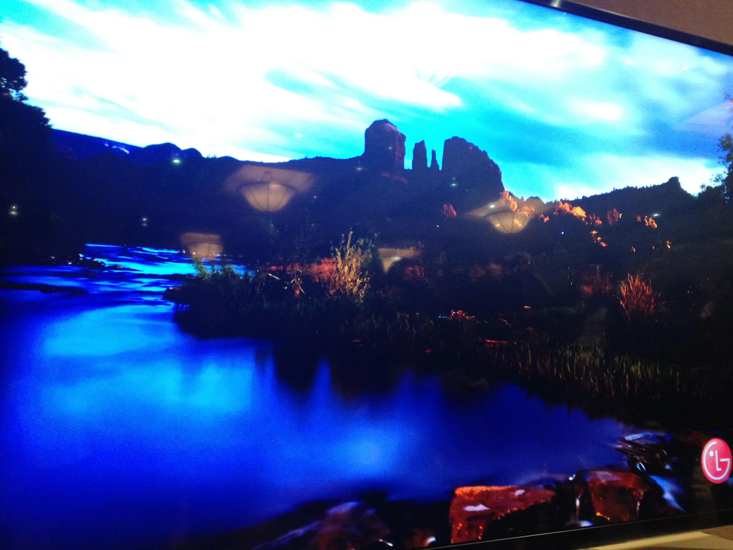 The picture quality of LG's 84LM960 4K 3D TV
