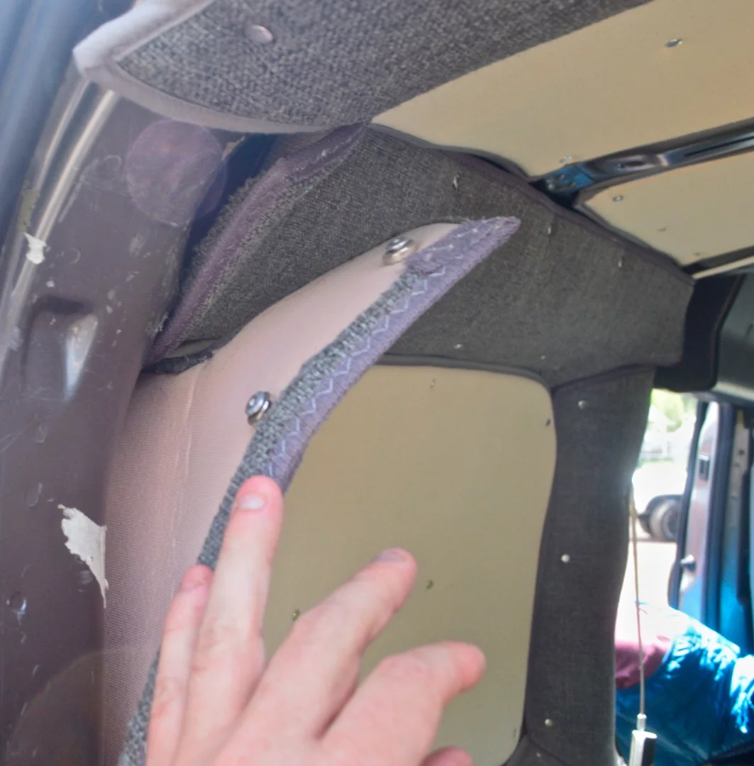 Magnets make the insulation panels easy to install and remove