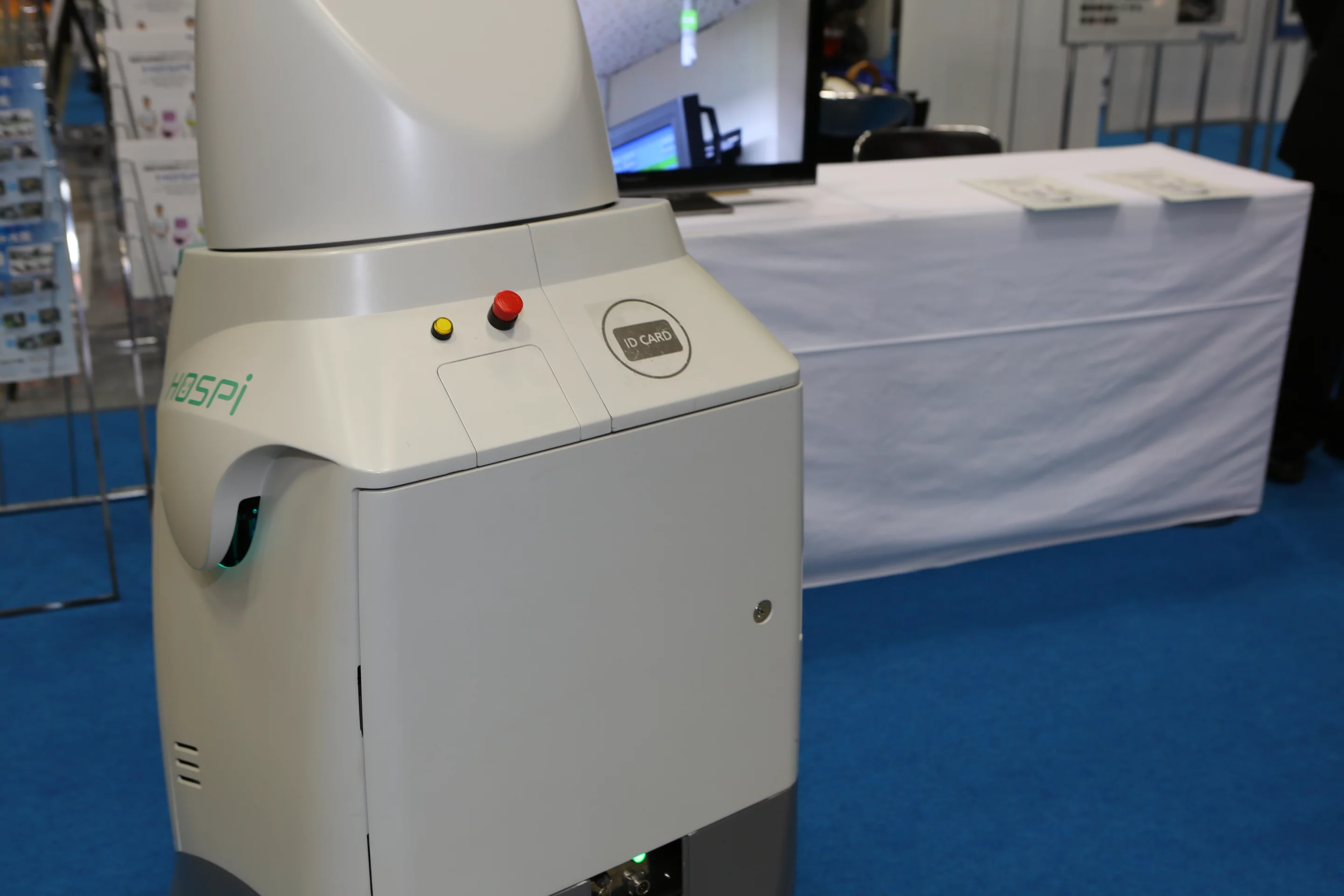 The all-important emergency stop button (Photo: Mike Hanlon, Gizmag)