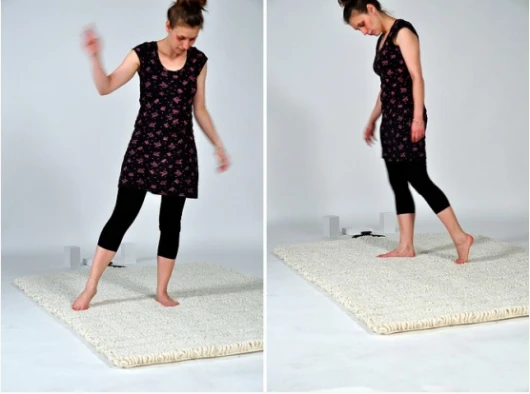 The carpet radio makes you a human antenna