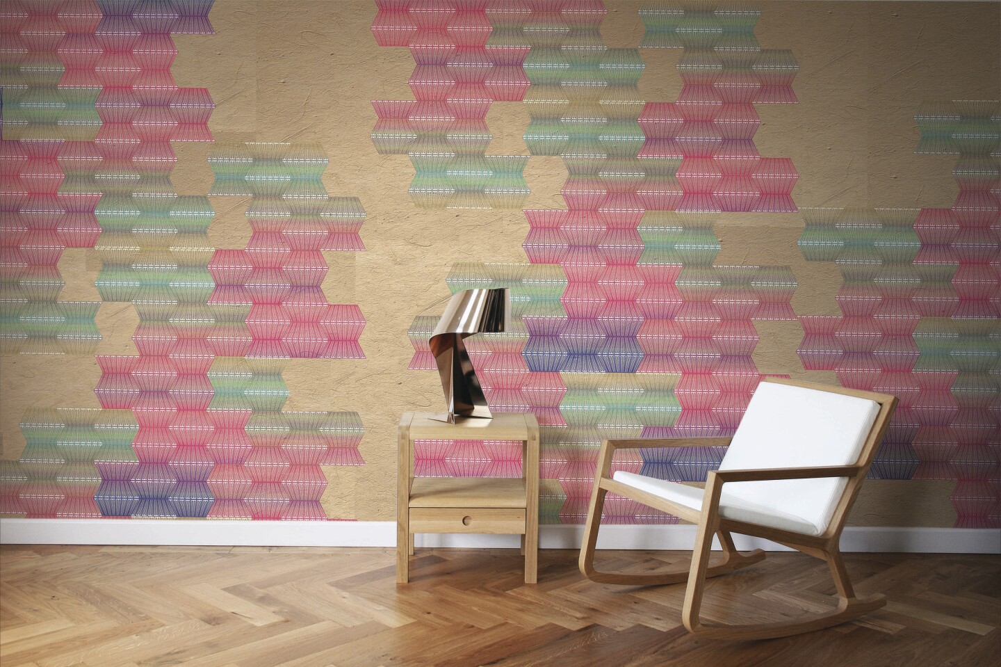 The 22 unique designs which make its latest "Between" LED wallpaper collection draw deeply from ancient Mayan culture
