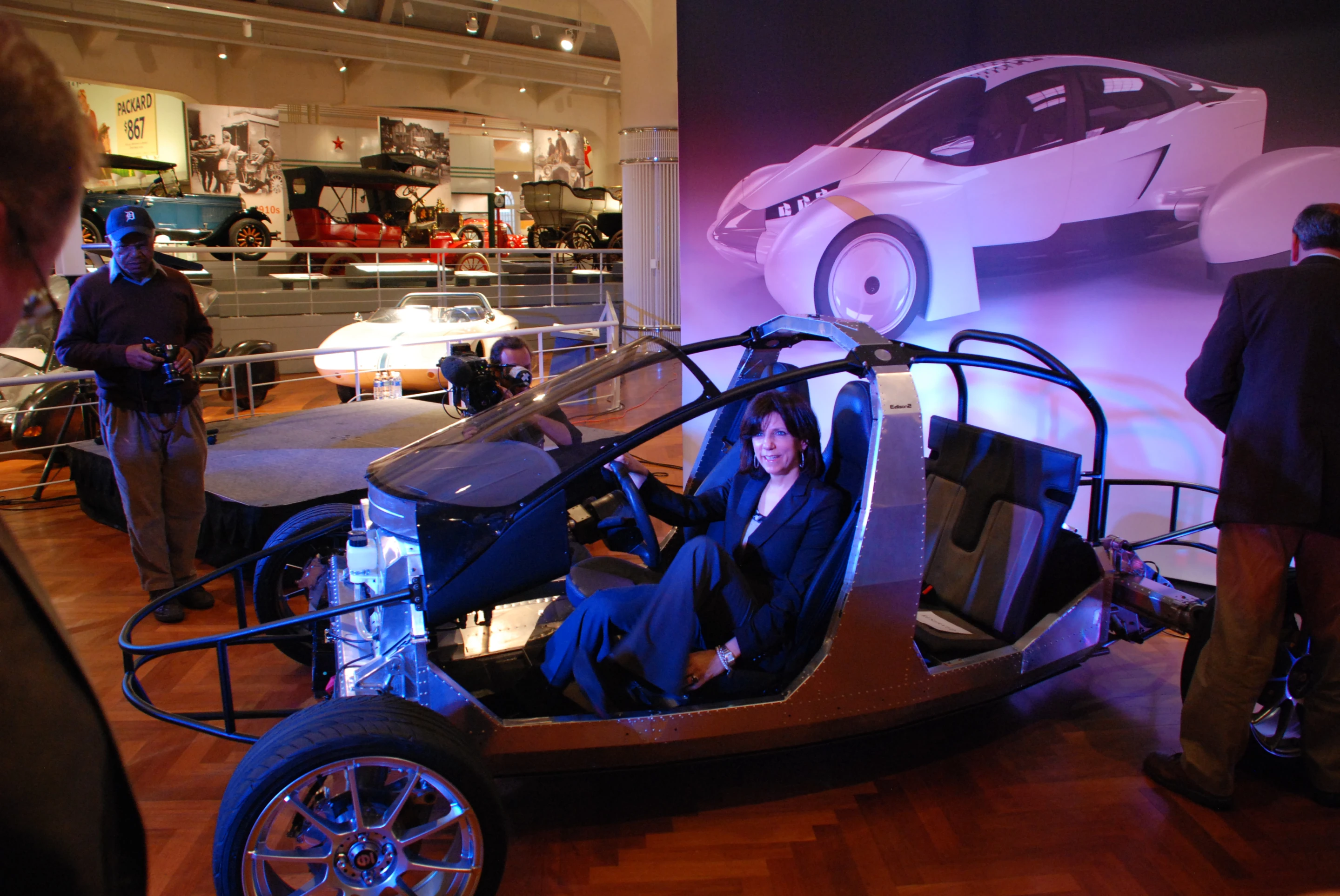 New VLC rolling-chassis on display at The Henry Ford Museum