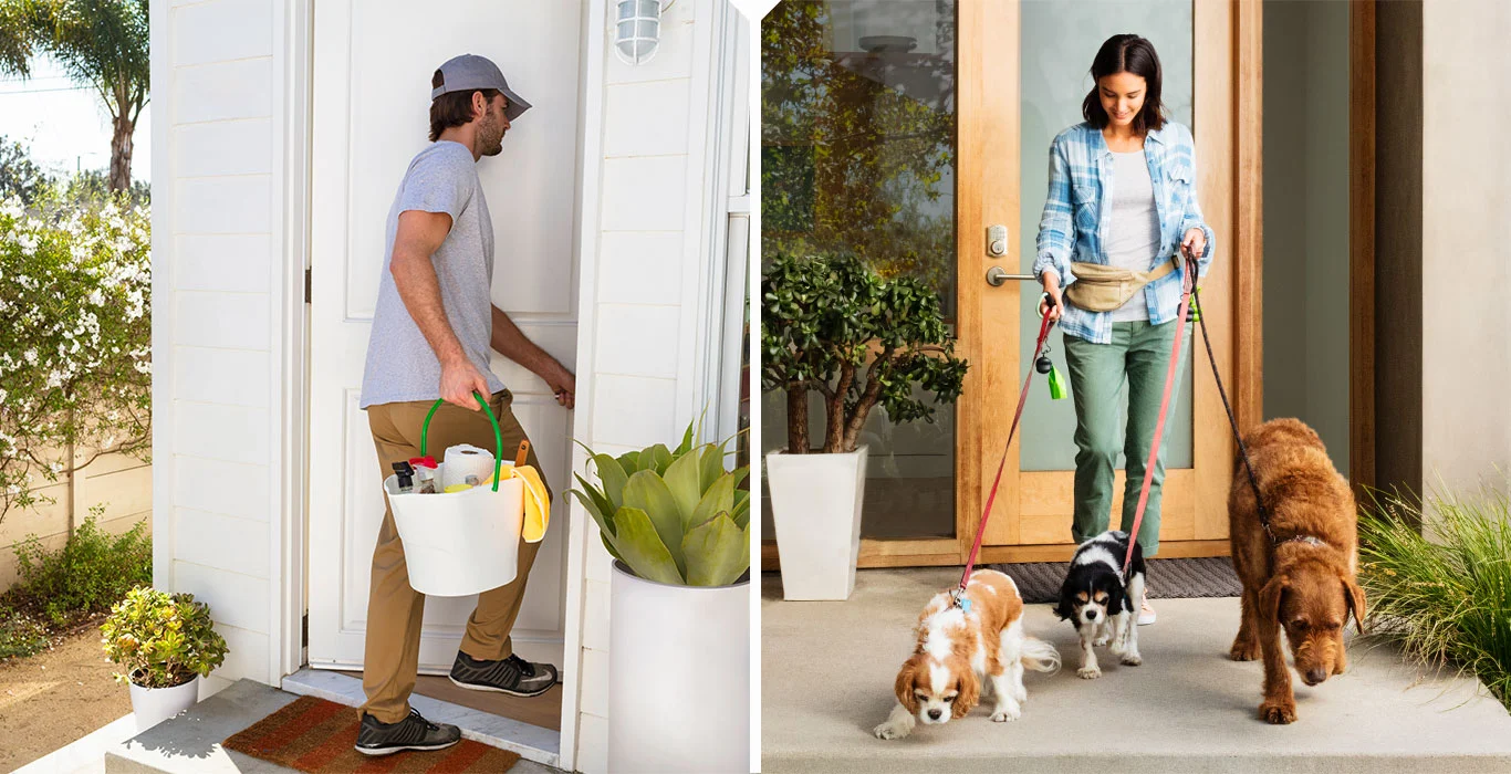 Amazon points out that its Key service could also be useful when it comes to letting in dog walkers, pet sitters and house cleaners