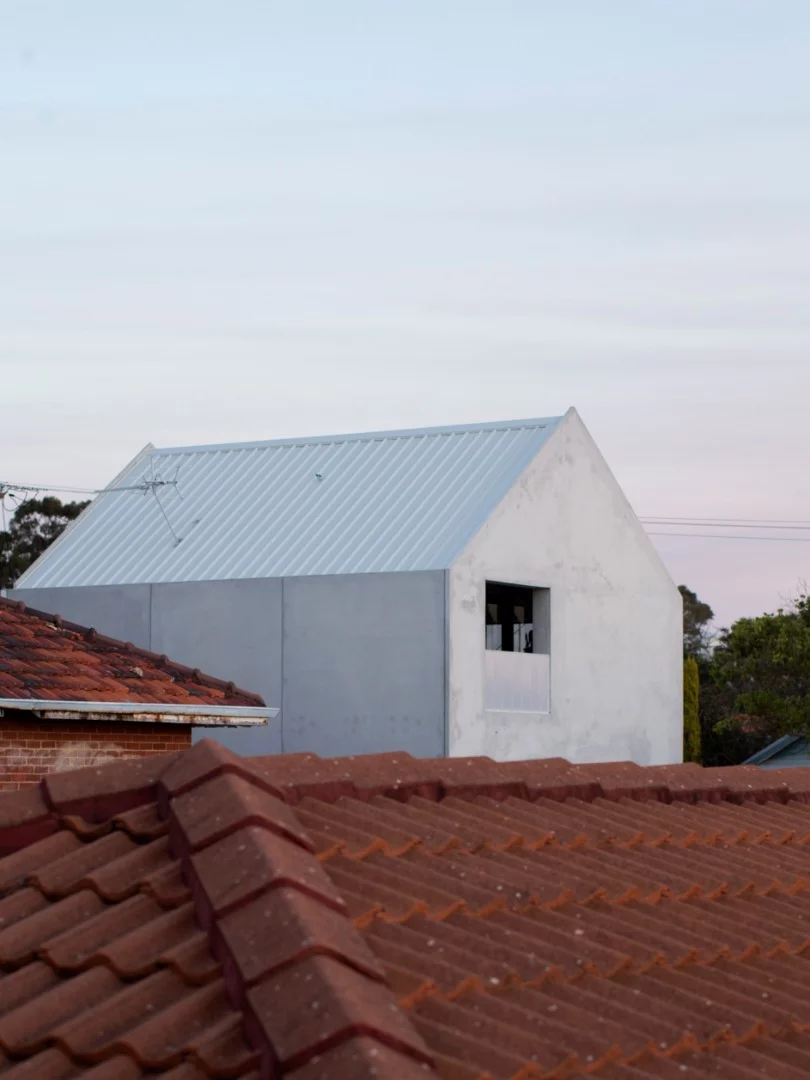 Vew of House A from the neighbour's