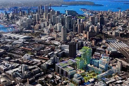 The Sydney sustainable vision aims to meet a number of environmental targets by 2030 (Image: Central Park)