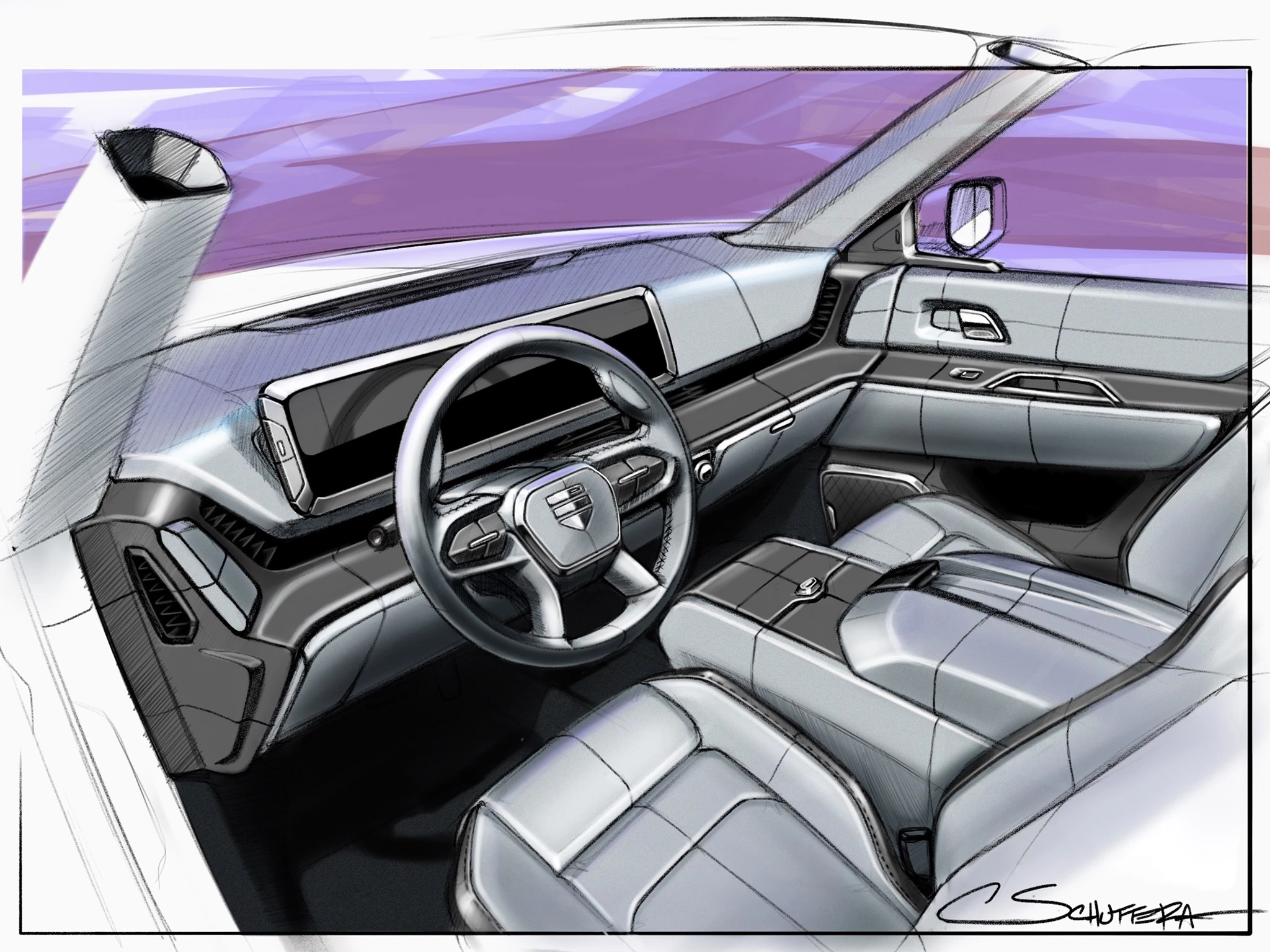 Interior sketch