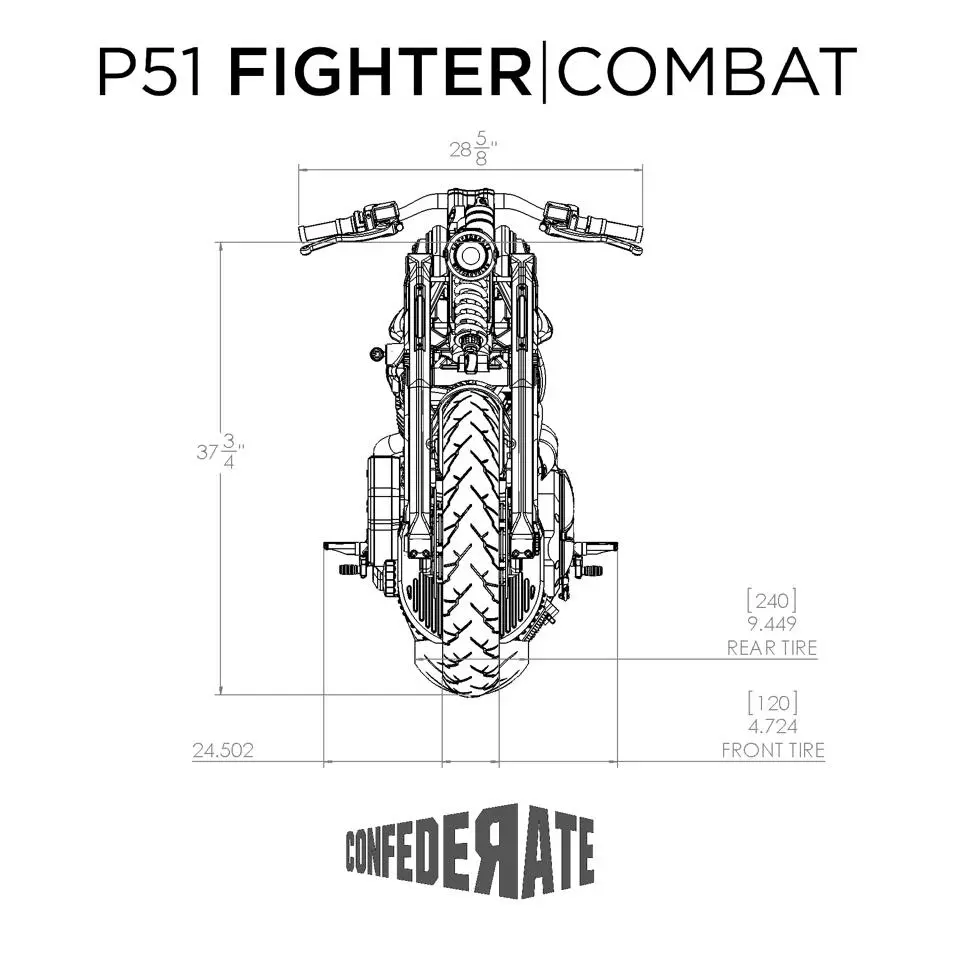 The P51 Combat Fighter in numbers