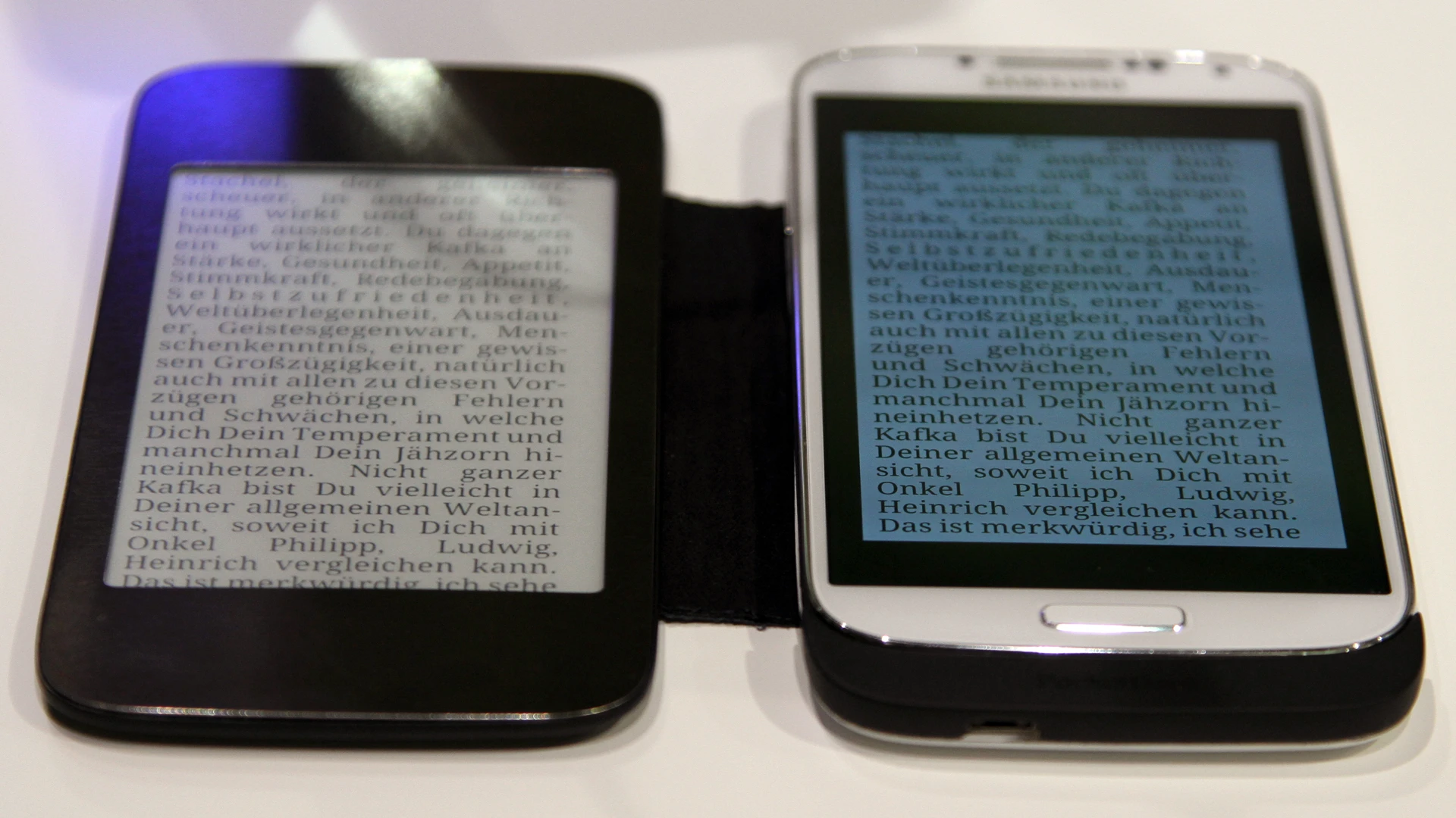 The CoverReader E Ink cover from Pocketbook (Photo: Gizmag)