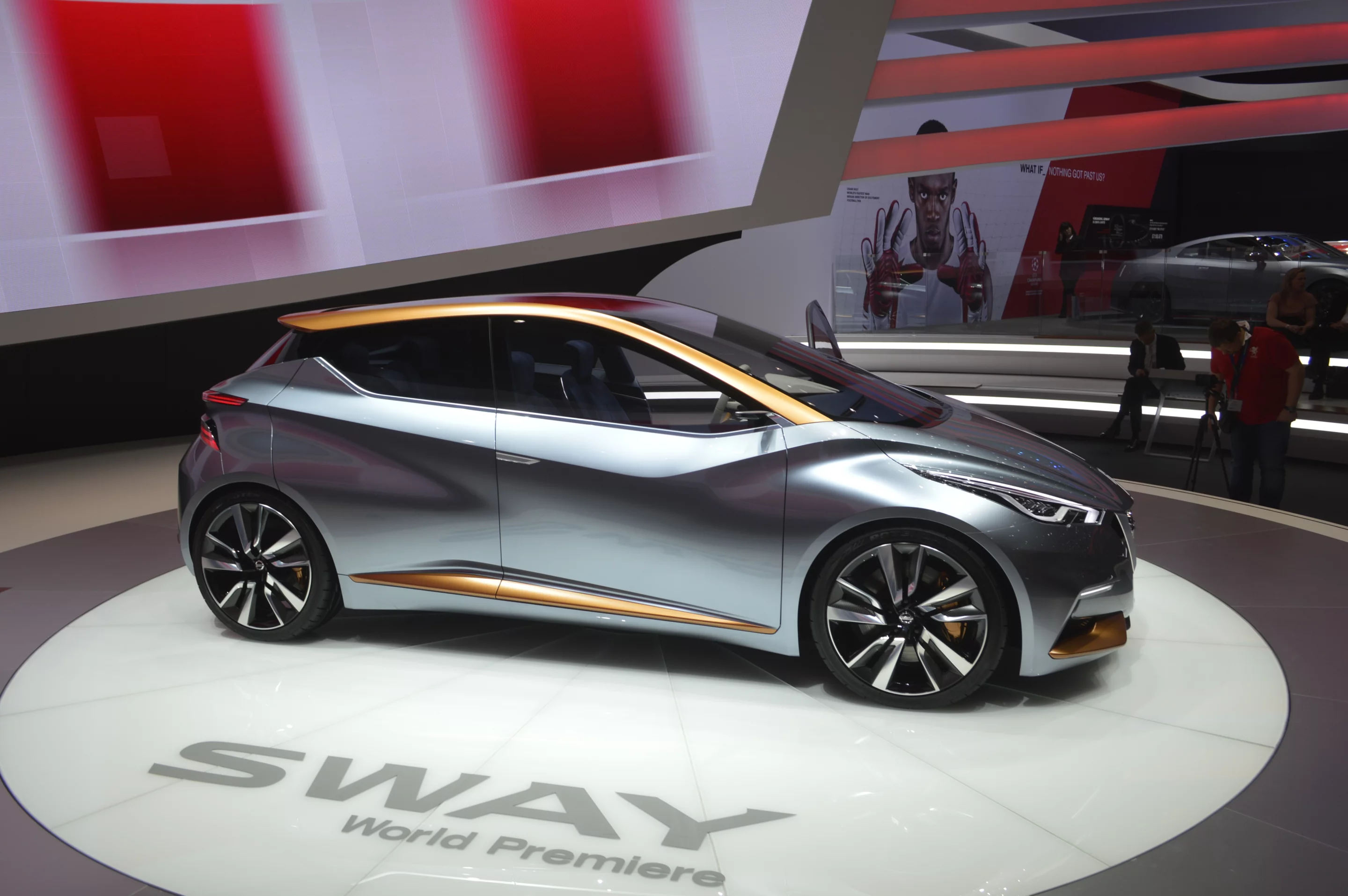 The Sway is a blueish grey with rusty orange highlights (Photo: C.C. Weiss/Gizmag)