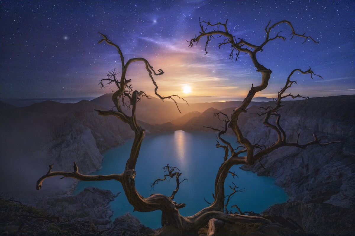 Top 101. Ijen volcano, Java island, Indonesia